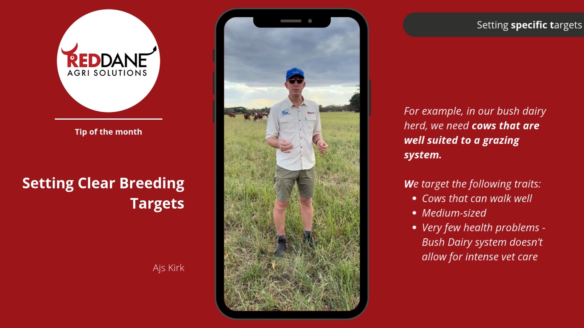 August's Tip of the Month is on setting Clear Breeding Targets for your herd. Setting and prioritising specific goals you want to achieve with your herd will help you to pick the right genetics and get there more quickly!
Sticking with a good semen provider and using their expertise and software can also be a great asset for developing the herd that you want.
Focus on improving the traits that will allow you to produce milk the most economically for your situation.
#breedingtargets #livestockgenetics #dairygenetics #dairyfarming #vikinggenetics #absgenetics #cattlebreeding #artificialinsemination #targetedbreeding #dairytraits #wearelivestock