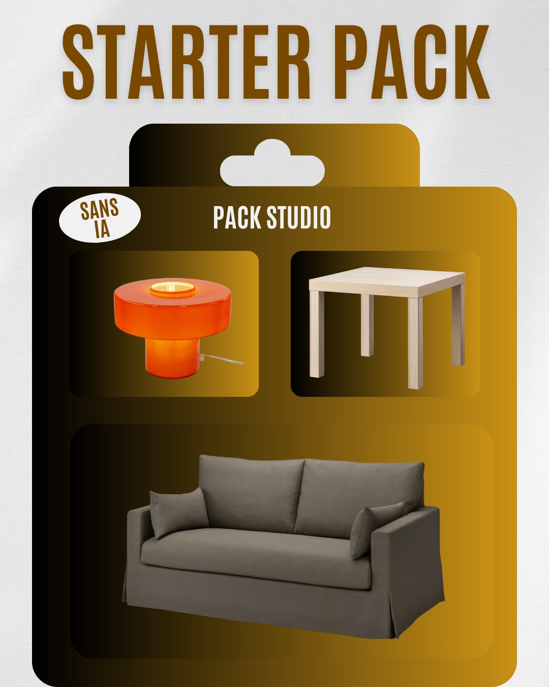 Hello !
Le soleil brille et c'est encore les vacances pour beaucoup mais certains sont déjà dans l'optique de la rentrée !
Aménager un appart étudiant n'est jamais facile, alors voici un petit starter pack made in OLATU Décoration, pour vous aider dans le choix d'éléments qui vous aideront à faire de votre appart un petit cocoon chaleureux pour les longues soirées à étudier !
Un canapé convertible, des chaises pliantes pour un gain de place, un meuble de rangement qui offre une grande table pour un repas entre potes ou encore pour de longues heures de révisions !
Si vous avez besoin des références des produits proposés ici, il vous suffit de m'envoyer un petit message et je vous donnerais tout ça !
Alors profitez bien de vos vacances 🌸 et bon aménagement à toutes et tous !!🛠
#appartement
#etudiant #location #décor #décoration #homedeco