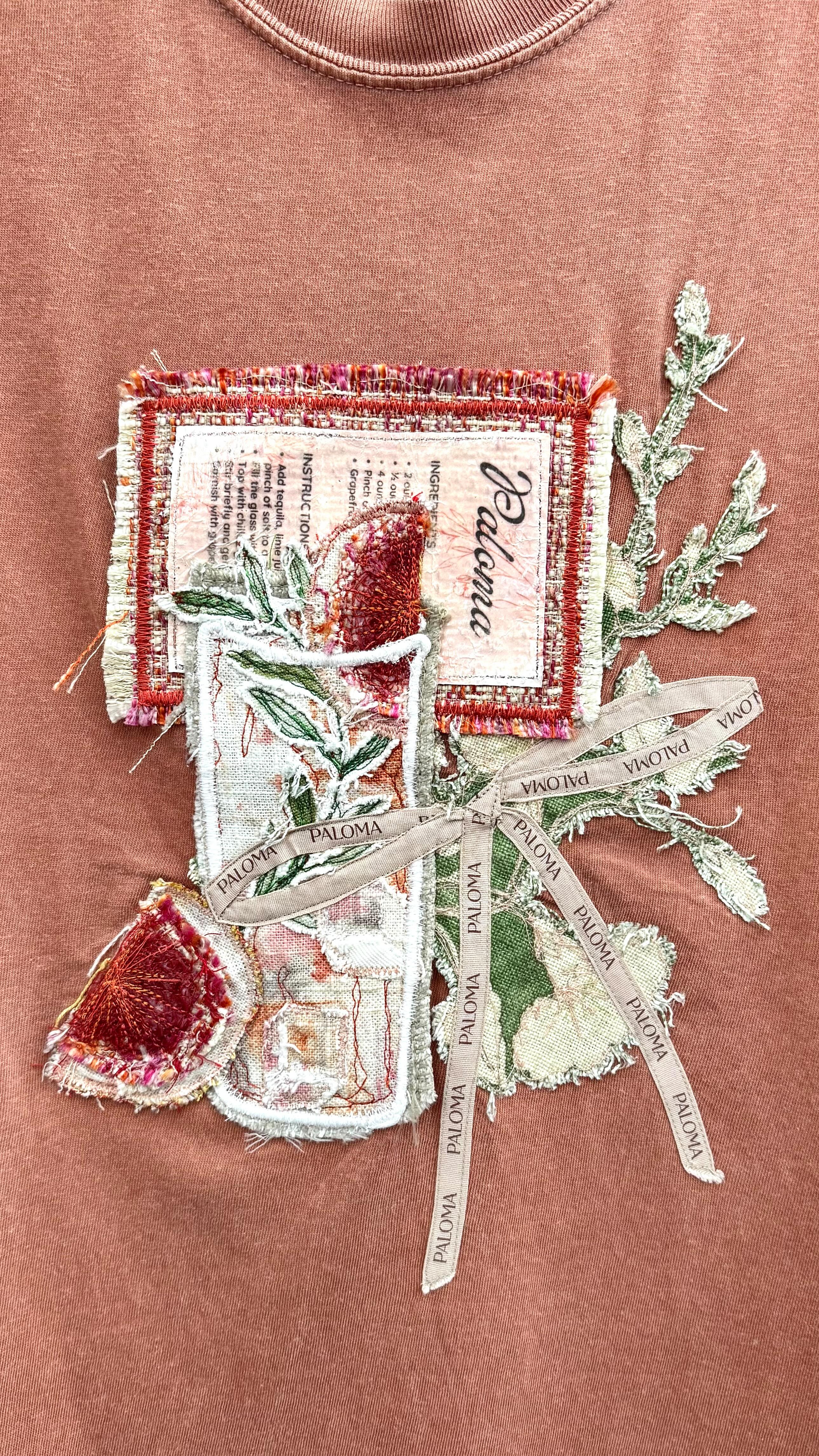 @modpodgecrafts photo transfer is my new party trick ✨ serving up looks and sustainable fashion ♻️🍹