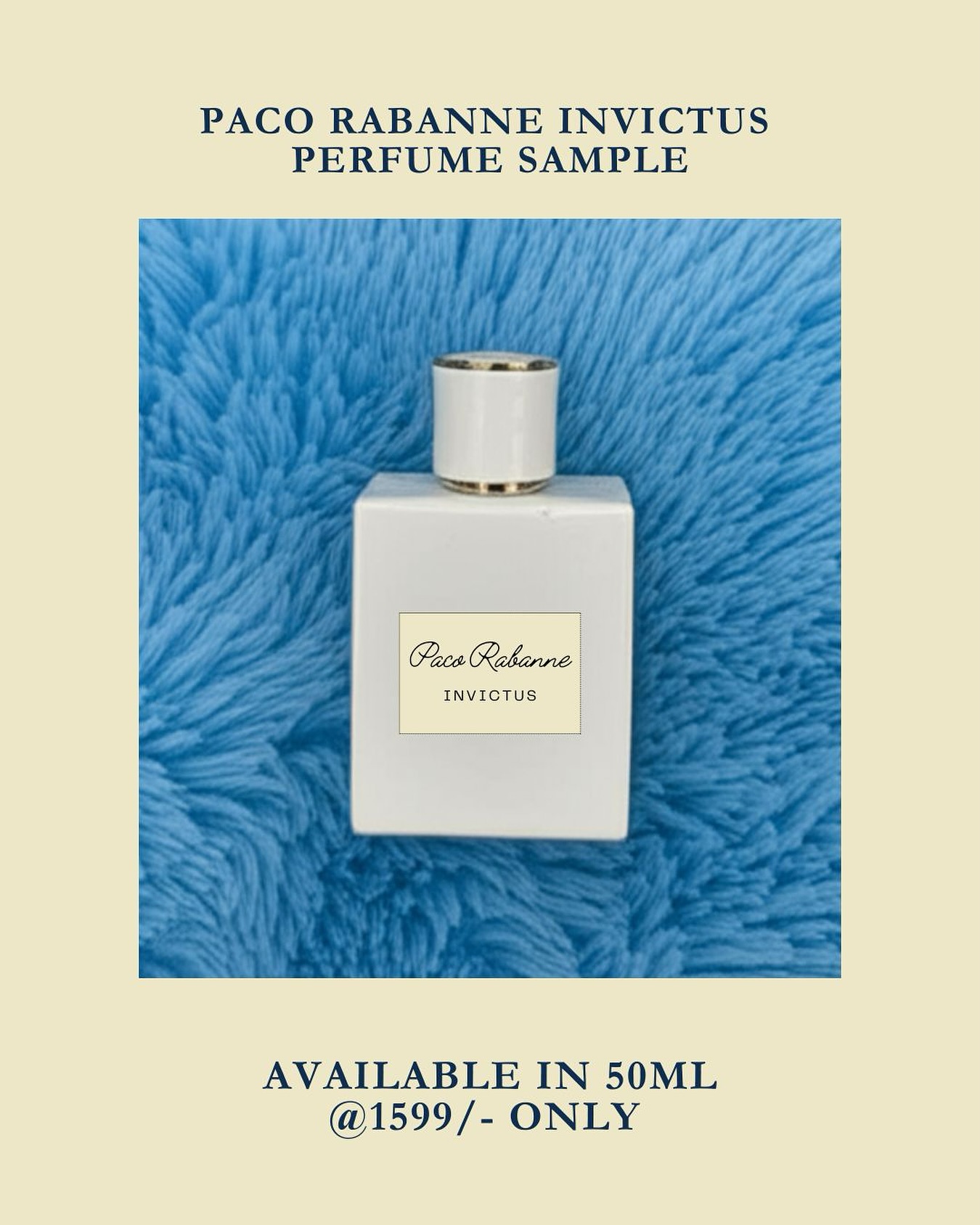 Paco Rabanne Invictus sample in 10ml & 50ml available! order now🛍️🥳
Retail pack also available only at @roohandradiance visit our website or dm us for more details!
#explorepage✨ #perfumeonline #perfumesellerindia