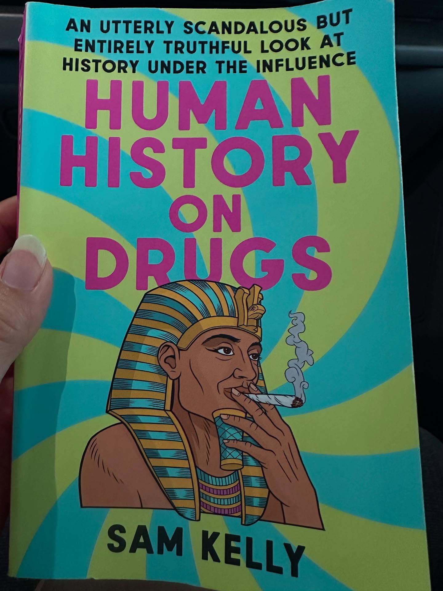 This was a fun vacation read…. I actually bought a hard copy so I can share it if anyone is interested. There were some stories I already knew about like Sigmund Freud’s obsession with cocaine and how van Gough are yellow paint 🎨 but there was lots of other interesting history too. Anyway…#happysummer #readingrainbow🌈