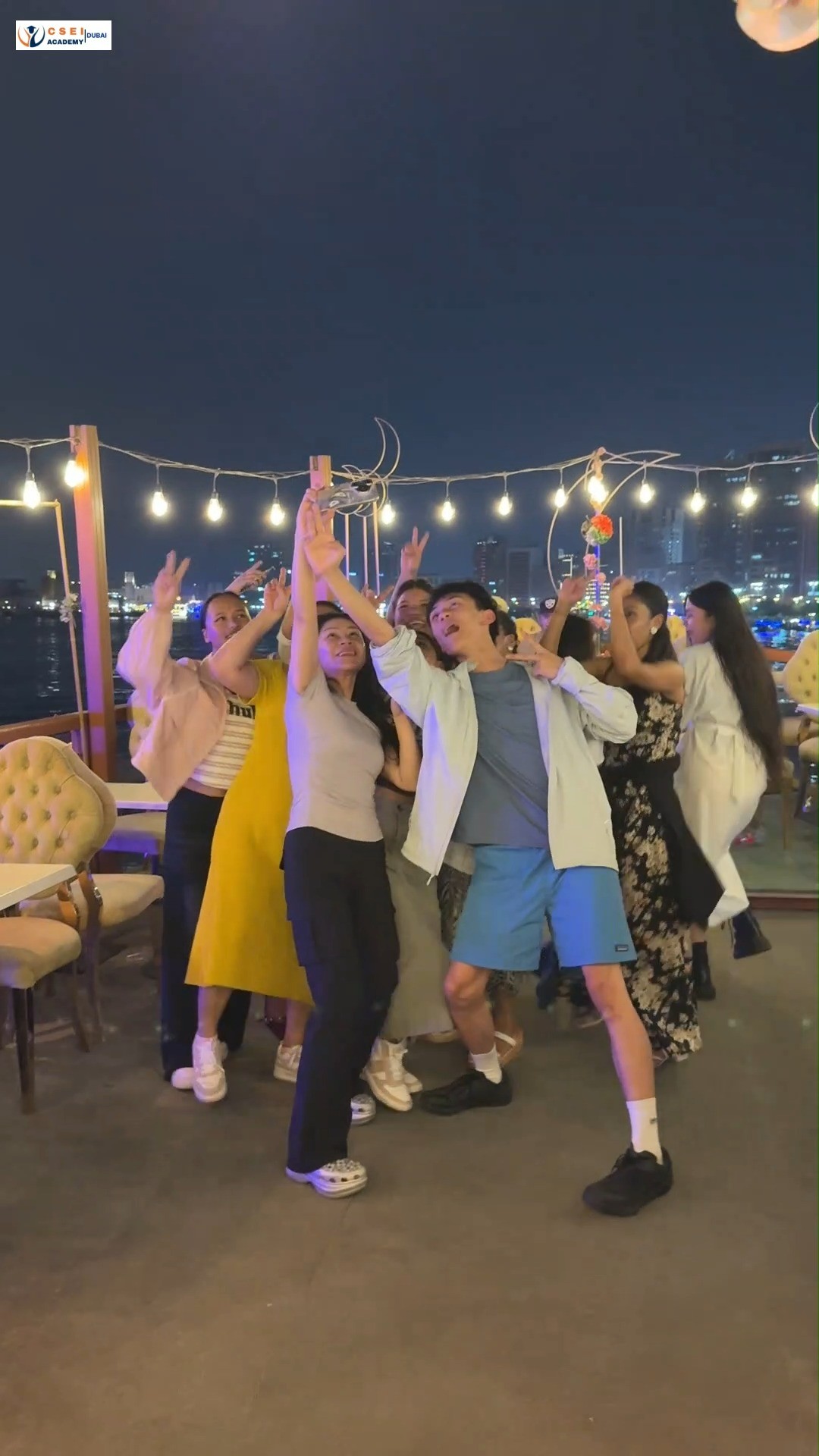 Let the beats guide our Al Seef Cruise with CSEI Family - 2025
CSEI Cruise Party Vibes!
From sunset views 🌅 to dance floor moves 💃🕺—this night had it all!
🎶 Music, laughter, food & unforgettable memories with our amazing student family ❤️
💬 Drop your favourite moment in the comments!
👯 Tag your cruise squad & relive the night!
#cseiacademy #studyindubai #studentlife #dubai #trending #alseef #KhaleejTimes