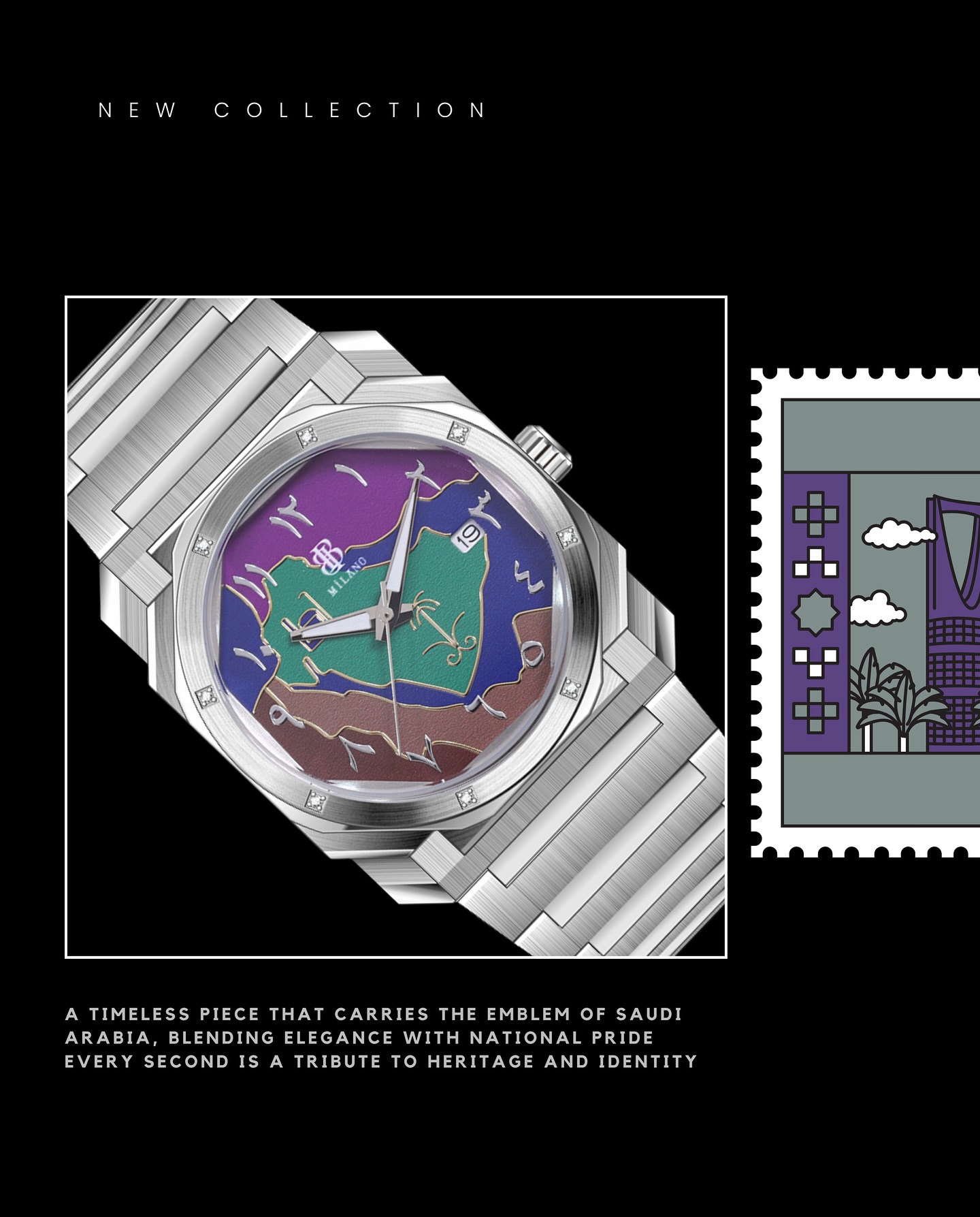 A timeless piece that carries the emblem of Saudi Arabia, blending elegance with national pride Every second is a tribute to heritage and identity 🇸🇦
#suadiarabi #luxurywatches