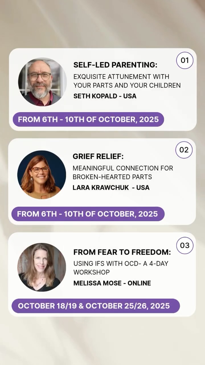 Upcoming retreats, workshops & online training 🌿
Join Souliology for transformative experiences led by world-renowned retreat leaders. Whether in-person or online, each journey offers deep connection, personal growth, and lasting insight. ✨
#Souliology #Retreats #Workshops #OnlineTraining #WellbeingJourney #MindBodySpirit #PersonalGrowth #HealingRetreat #Mindfulness #InnerHealing #IFSCommunity #TransformYourLife #SpiritualJourney #SelfDiscovery #HealingJourney #MeditationPractice #WellnessEvents #GrowthMindset #SoulConnection #HealingSpace #SethKopald #LaraKrawchuk #MelissaMose #CeceSykes #DrFrankAnderson #PamelaKrause #TamalaFloyd #MichelleGlass