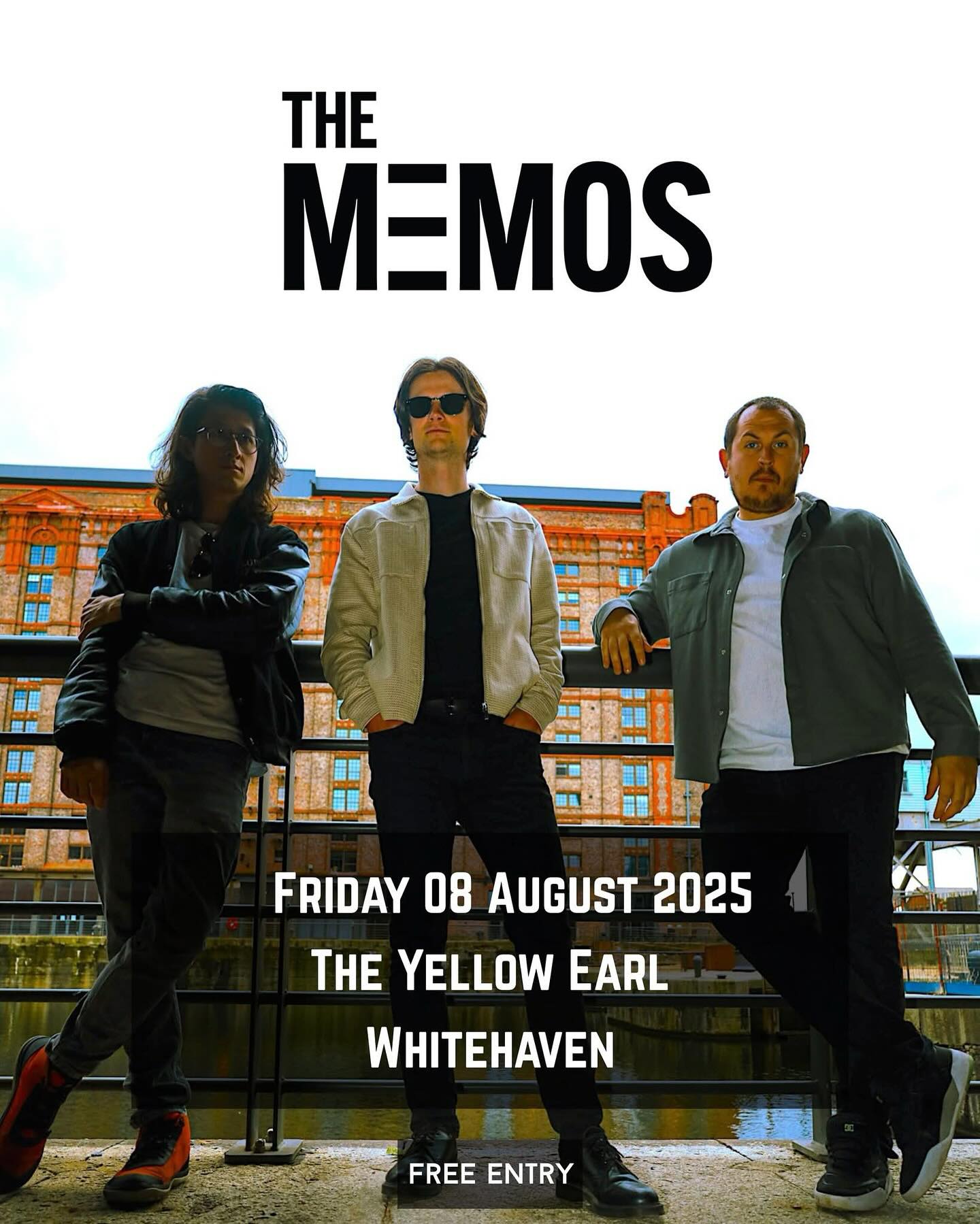 We are OPEN and our deals are live!
£4, £3 & £2.50 Pints, 2 for a tenner cocktails, double up for a quid!!
With tonight’s entertainment from
🎸 The memos
With support from Alfie Davies
See ya soon x
