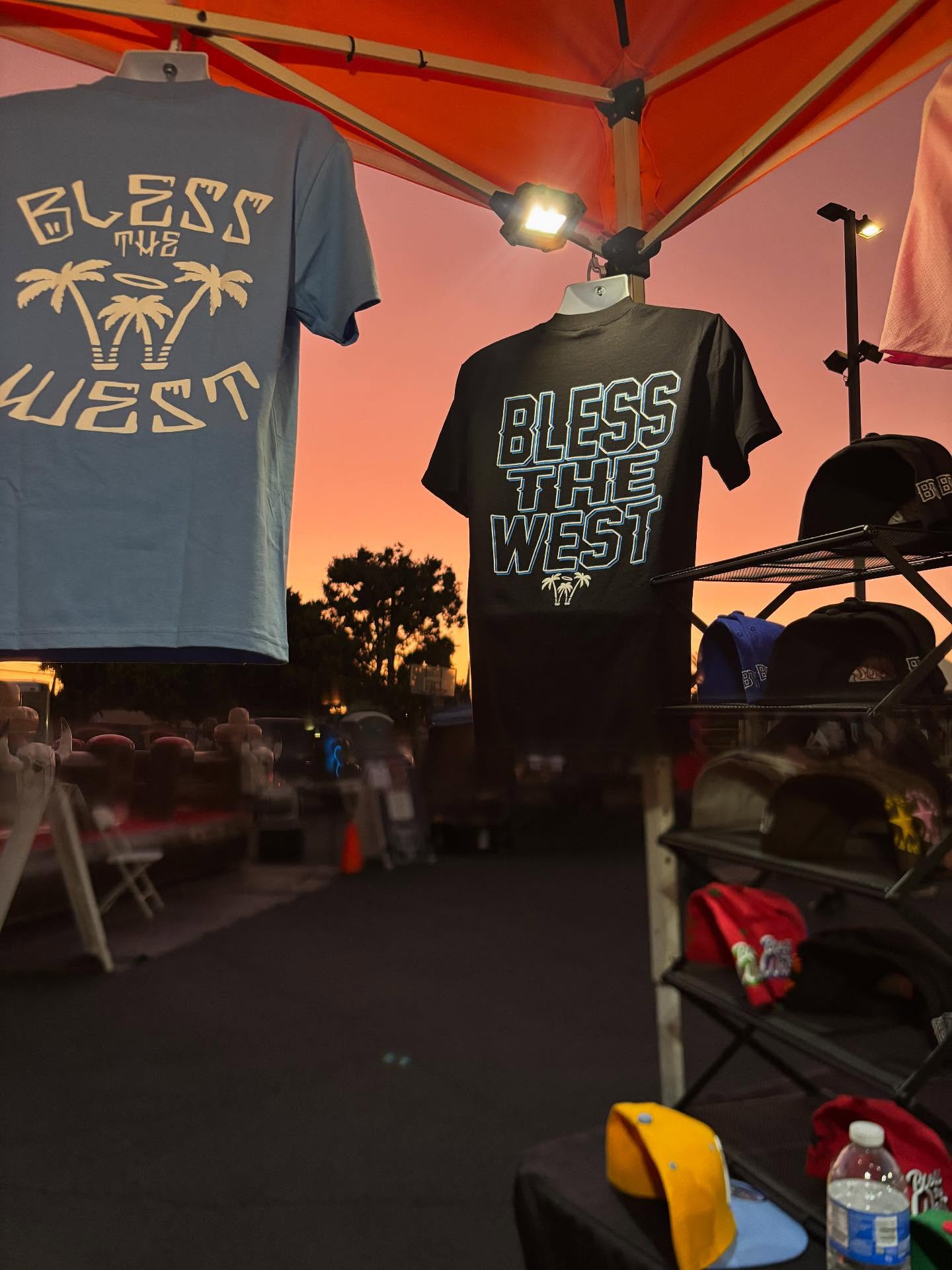 Yes… the sun sets in the West
Home of the blessed!