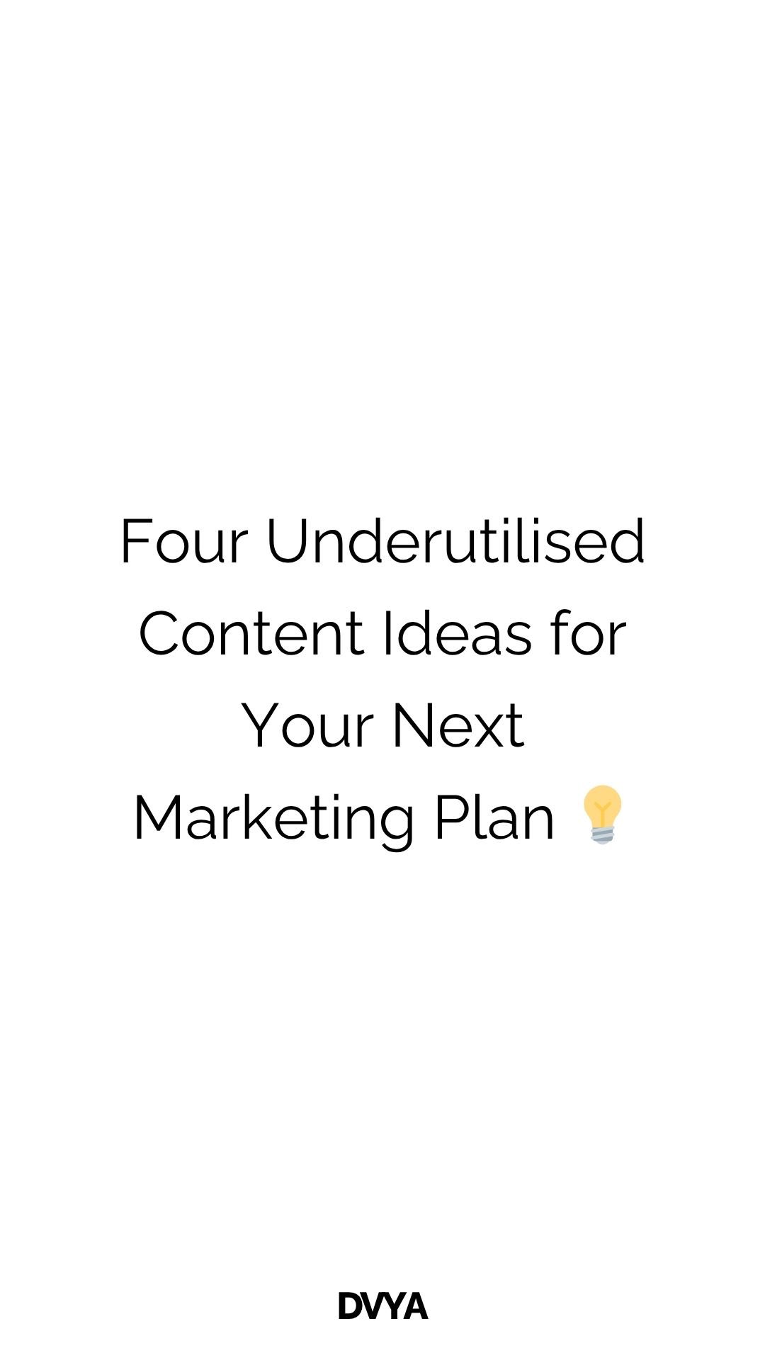 The second half of the year can feel intenseโฆ
Deadlines are getting closer, energy levels are dropping, and the pressure to โpost moreโ can easily turn into a cycle of recycled content ๐
โจReels. Quotes. Carousels. Emails. Tips. Repeat.
Sound familiar? ๐ค
The good news is you donโt need more platforms or more posts - what you really need is fresh direction.
If your content plan feels stuck, weโve put together 4 underused ideas that will help you build visibility, trust, and momentum๐ก
Want to refresh your strategy without overwhelm?
Head to the link in the bio to explore the full breakdown and bring your content plan back to life! ๐ฑโจ
#dvya #marketing #contentplanning