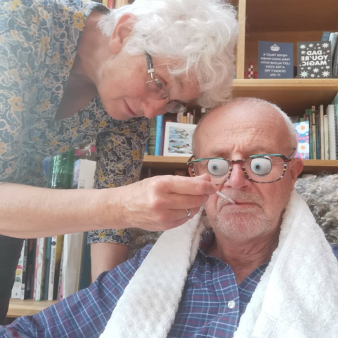 Matron diagnoses a rare case:
Opthalmotica Elmbridgidiosa.
Aetiology: Largely unknown.
Only reported in Fine Arists, believed to be confined to the northern echelons of the West Country.
Might be contagious.
@jamesmarcusnorman #instagramimagetennis @new.balls.please #collage @ryanjgander