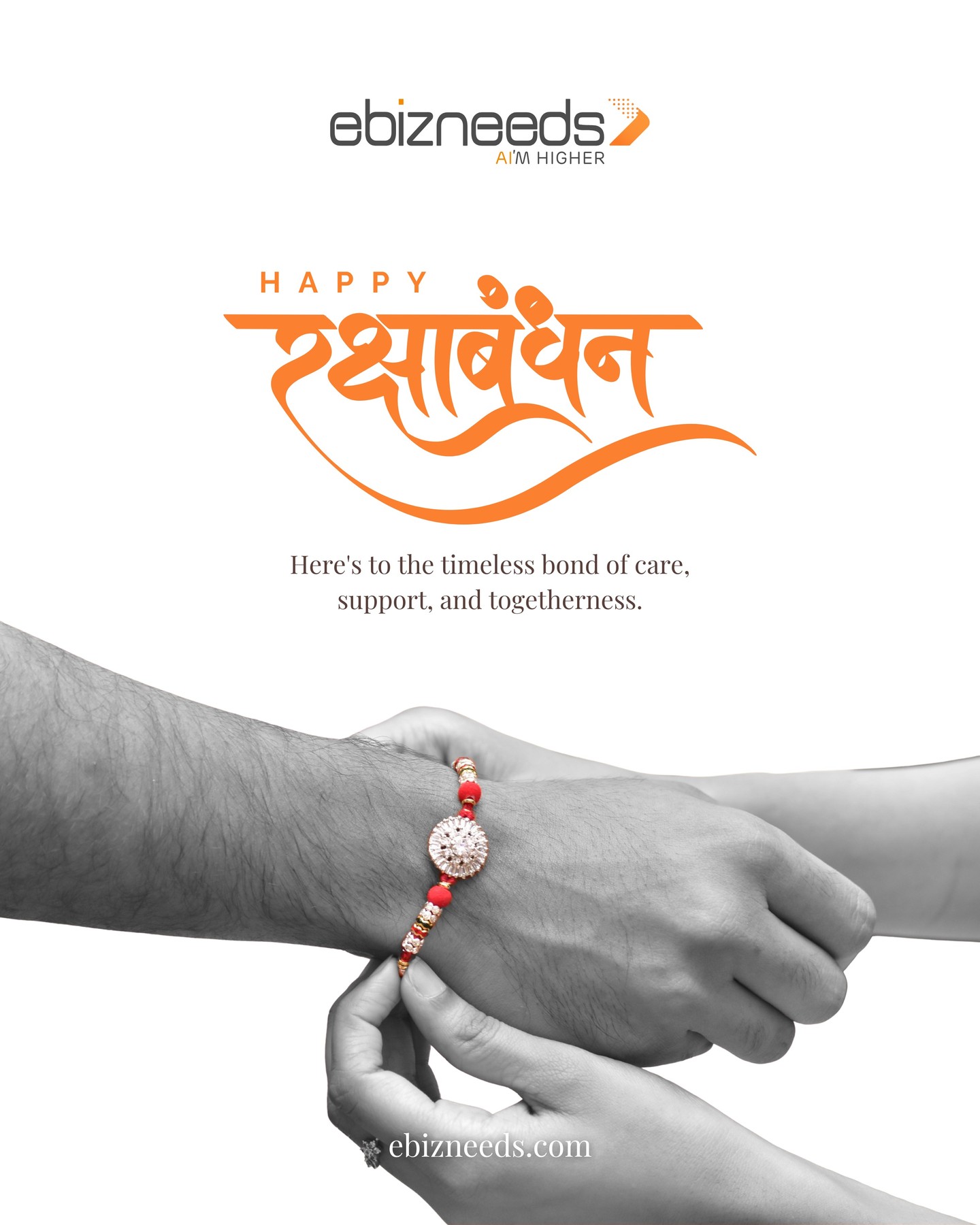 In technology and in life, strong bonds make all the difference. Happy Rakshabandhan from EbiZneeds.
.
.
#HappyRakshabandhan #ebizneeds #ThreadsOfLove #FestiveSpirit #Rakhi2025 #CelebratingBonds