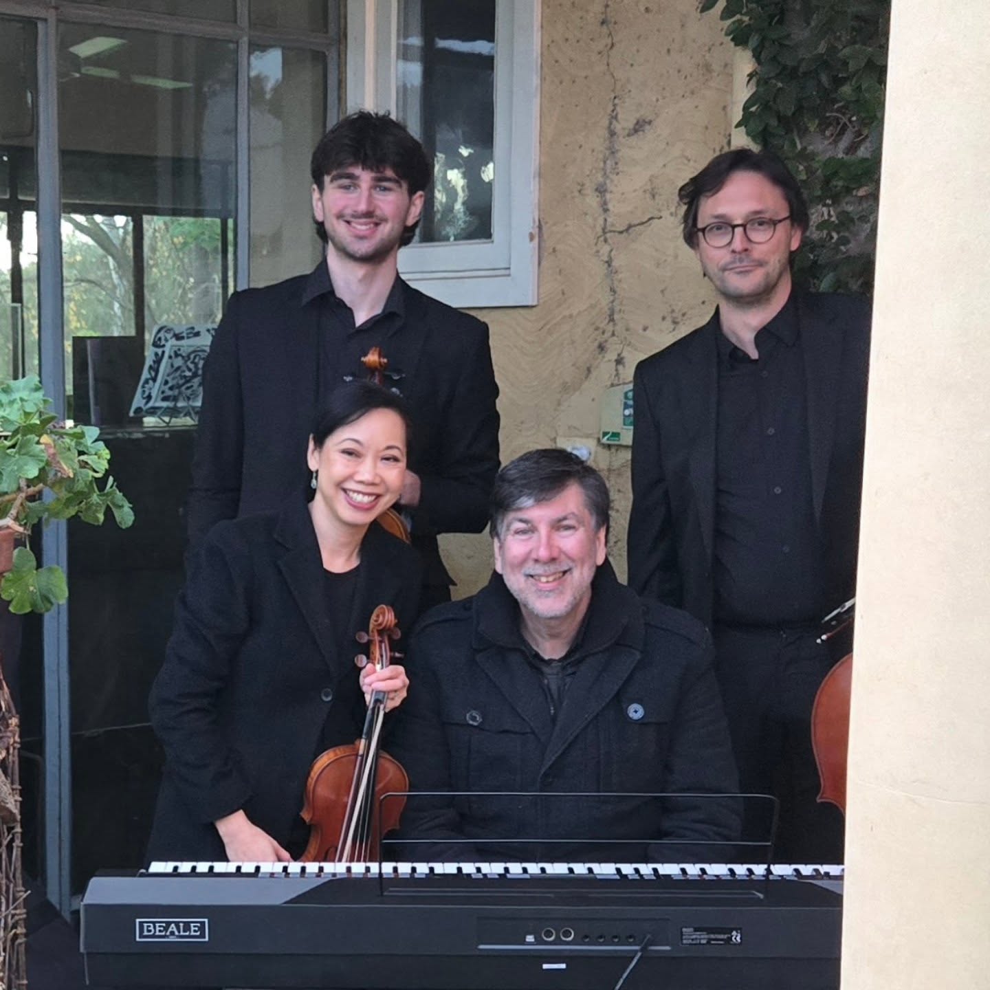 So lucky to experience, up close, the incredible @amicus_strings recently at Kristel and John's wedding at @alru_farm and then again at Candlelight: A Tribute to Coldplay.