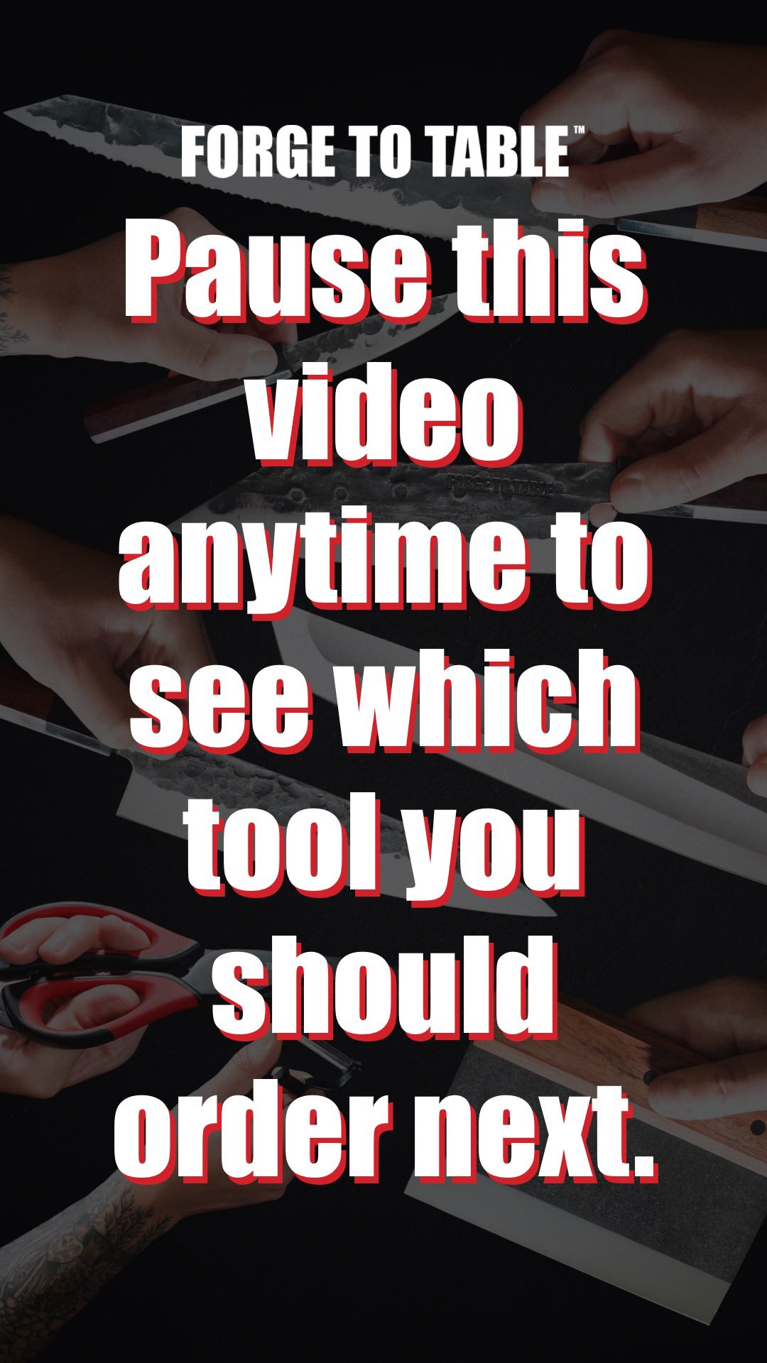 Pause this video anytime to discover which tools the universe is nudging you to add to your knife roll or kitchen arsenal 🔪
With National Knife Day on the horizon, we’re unveiling some fresh new shots to give you something to look forward to 📸 We’ve got an epic sale coming your way to help you sharpen your kitchen game!
Drop a comment below and let us know which tool you landed on!