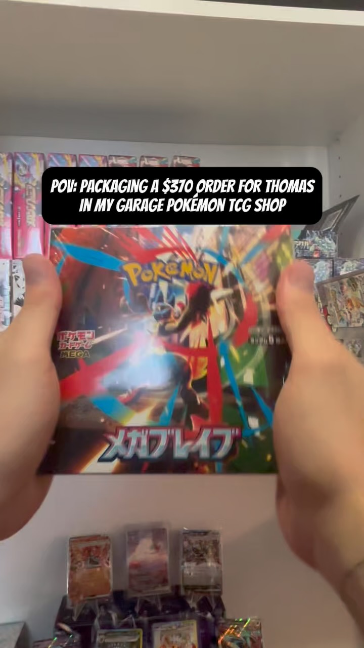 Day 21 of Victory Road Vault TCG 🚀🔥
Today I packaged up my BIGGEST order yet — $370 worth of Pokémon cards! 🤯🙌 Huge thanks to everyone who’s been supporting the Vault.
I also packed up a few more orders from last week, and we’re now sitting at 19 total orders — just 6 away from our first giveaway at 25 orders! Let’s make it happen! 💪🎴
#pokemon #pokemoncards