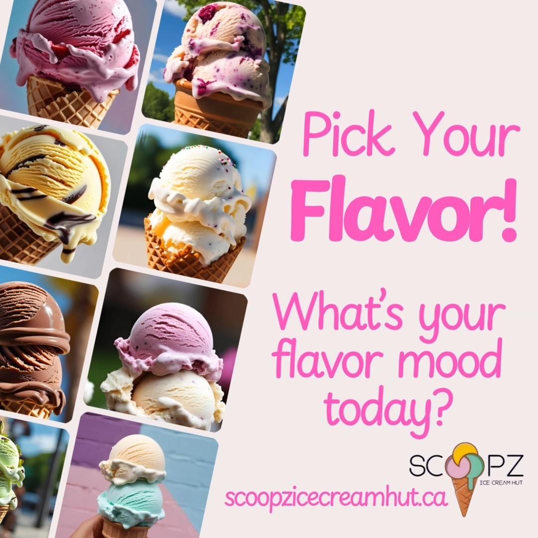 Pick Your Flavor…
From creamy classics to fruity favorites, the hardest part is choosing just one!
What’s your go-to scoop?
📍 Find us at our next event and treat yourself to your perfect flavor match!
#PickYourFlavor #ScoopzIceCream #YEGFoodie #TreatYourself #SummerVibes #ScoopzSeason #summerscoopz #yegfood #whatsyourfavoriteflavor #funflavors #funfood #ourfood #icecreamflavors #yourfavorite #yourfavoriteicecream #edmontonicecream #yegicecream #strawberryicecream #tigericecream #chocolateicecream #raspberryicecream #strawberryicecream #vanillaicecream #minticecream #rainbowicecream