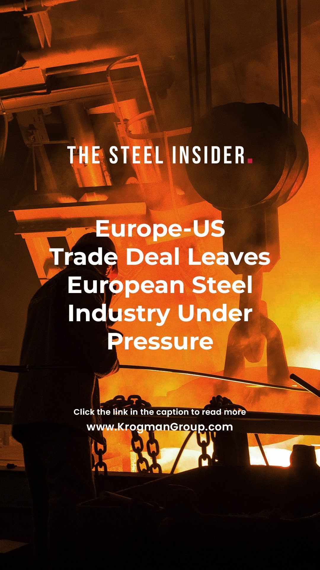 The Steel Insider — EU–U.S. Trade Deal Leaves European Steel Industry Under Pressure
The recently announced EU–U.S. trade deal has raised concern within Europe’s steel sector, which continues to face a disproportionately heavy burden.
While the agreement reduced tariffs on many EU goods, steel exports to the U.S. remain subject to a steep 50% tariff, unchanged from previous levels. In contrast, most other goods now face a more standard 15% rate.
Click the link in our bio to read more about this update!
#TheSteelInsider #IndustryUpdates #Europe #USA #Tariff
Follow Krogman and get updated on the latest steel industry news!