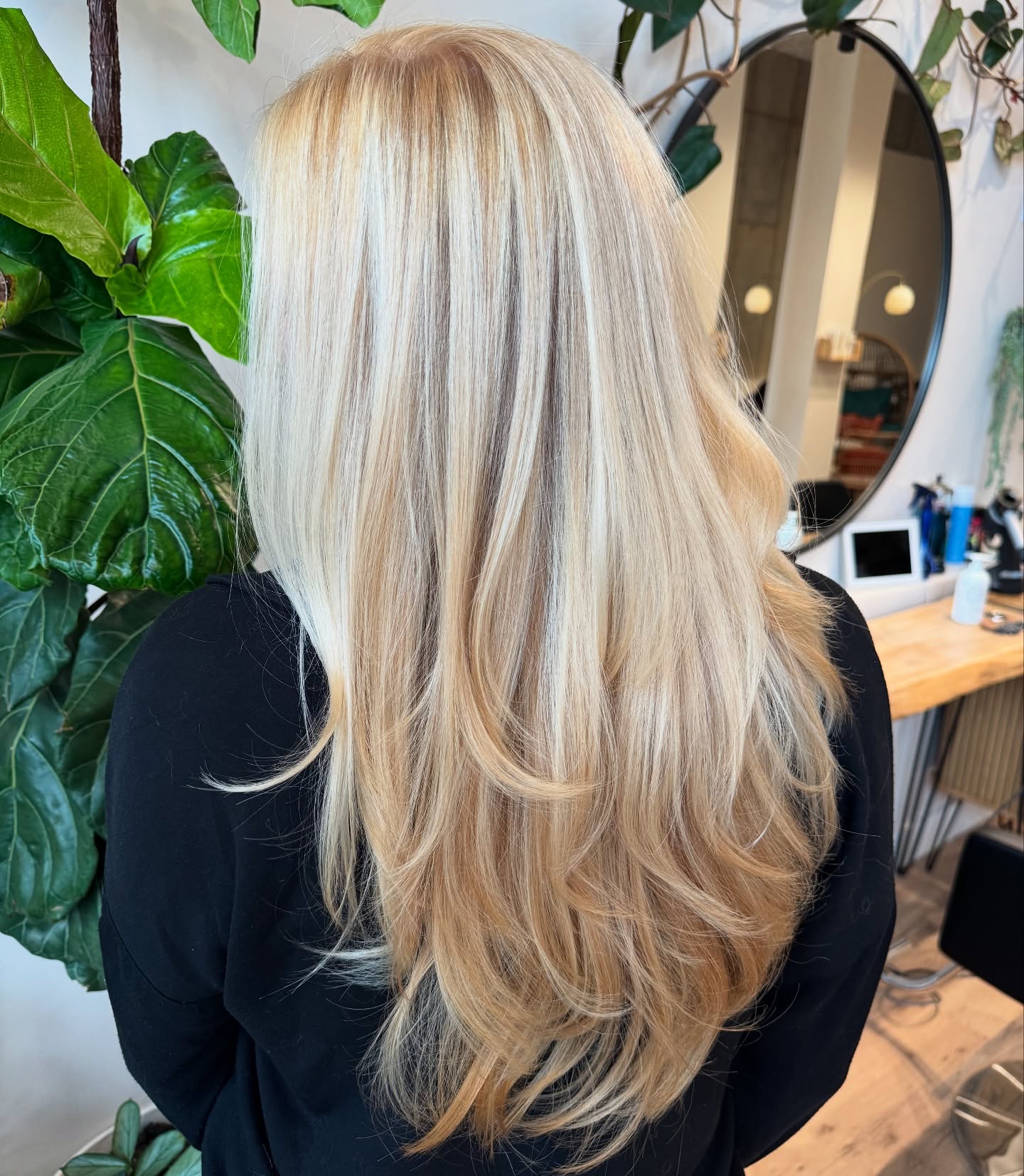 Such a stunning color by our very own talented @botanicsbeautylounge ⭐️
.
.
.
.
.
#hairgoals #healthyhair #hairinspo #hairtransformation #hairstyles #hairstylist #haircare #haircolor #balayage #blondehair #brunette #behindthechair #local #localsalon #riverartsdistrict #asheville #ashevillestylist #ashevillehair #avl