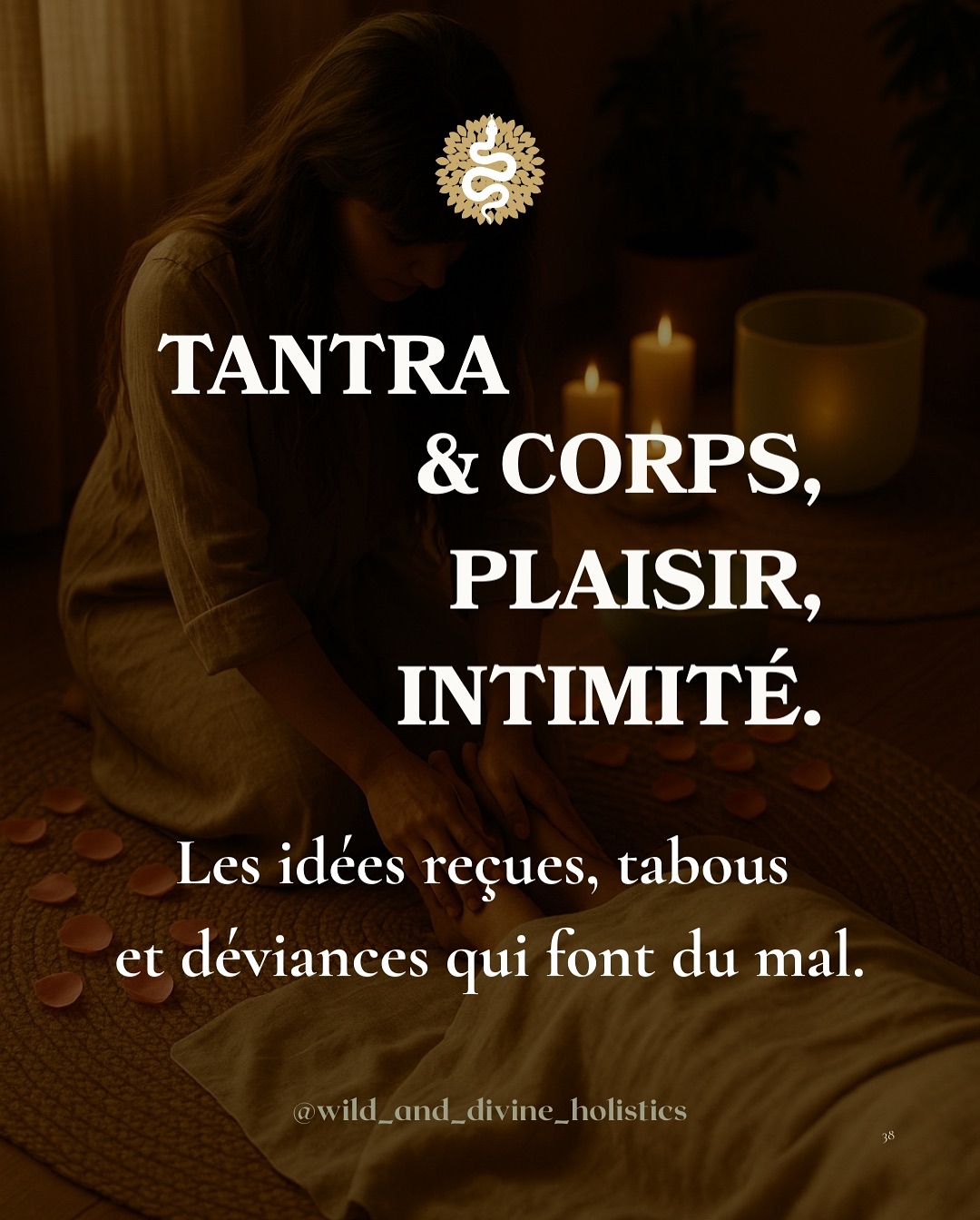 On parle beaucoup de “Tantra” aujourd’hui…
Mais souvent, ce n’est pas de Tantra qu’il s’agit.
C’est d’un ersatz, déformé, vidé de son essence.
Des massages dits “tantriques” qui ne sont que prétextes à une se-ualité marchande…
Des ateliers où l’on confond éveil sensuel et excitation se-uelle.
Des pratiques qui entretiennent les mêmes schémas que la pornographie: consommation, performance, objectification.
Le problème, ce n’est pas seulement la mauvaise utilisation du mot.
C’est le terreau qui permet ces dérives:
• le corps encore perçu comme tabou
• la se-ualité associée à la honte ou au fantasme né de blessures restées ignorées
• l’absence d’éducation intégrative autour du plaisir et du lien.
Tant que ces tabous restent là, tant que nous ne réintégrons pas le corps et la se ualité dans une vision globale, humaine et consciente, nous laissons la porte ouverte à ces abus — et nous éloignons encore plus les hommes et les femmes d’une se ualité incarnée, libre et sécurisante.
Le Tantra, dans sa vérité, n’est pas une promesse d’orgasme, ni même de plaisir.
Ce n’est pas une technique pour “mieux faire l’amour”.
C’est une voie de présence, d’unité, de conscience.
Une réconciliation profonde avec le corps, le cœur et l’esprit.
Ce chemin demande un engagement sincère et un cadre clair.
Sans cela, on ne fait que répéter les blessures et perpétuer les illusions…
Si tu veux explorer le Tantra dans cette profondeur,
loin des dérives, et en lien avec la guérison et la sécurité intérieure, je t’invite à t’abonner et à visiter mon site internet.
#tantra #tantraettrauma #sexualitéconsciente #wildanddivineholistics #taboussexualité #corpsetplaisir #thérapieholistique #addiction #traumas #somatique #psychocorporel