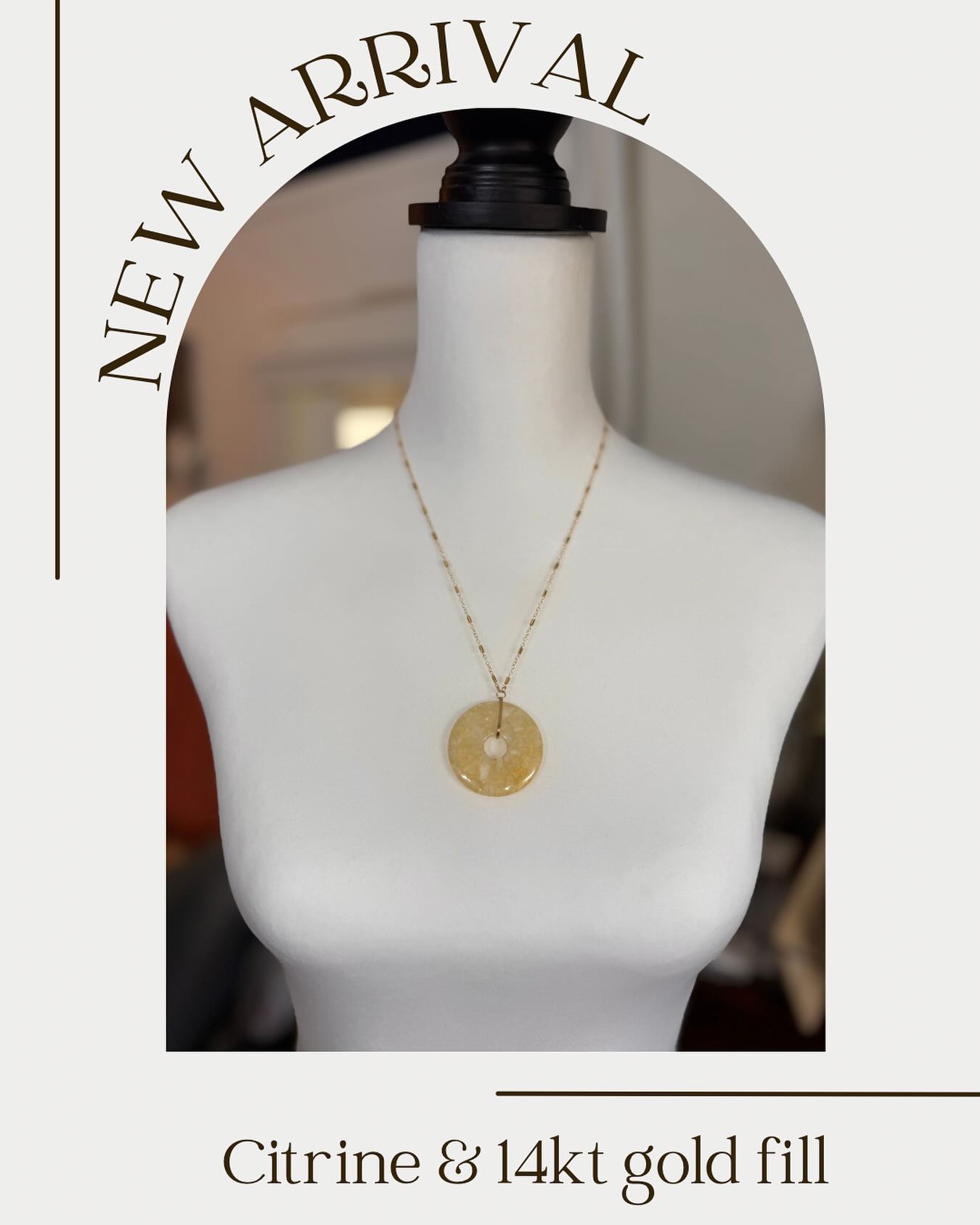 Citrine pendant with 14kt gold-fill handcrafted bail and chain. She’s a beauty that attracts joy and abundance. Who doesn’t love that? It’s also the next generation of the first ever piece of jewelry sold by CE Stone
Check it out in person at the Washington Heights Night Market tomorrow 8/14. *Details in our story