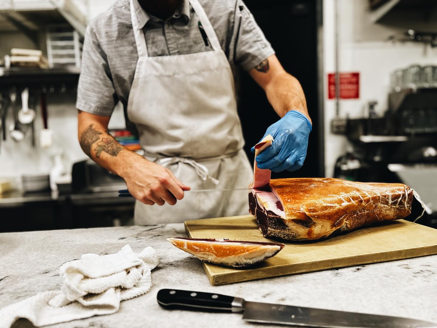 24-month aged Prosciutto di Parma imported from Italy. An ingredient we will always have at Noto.