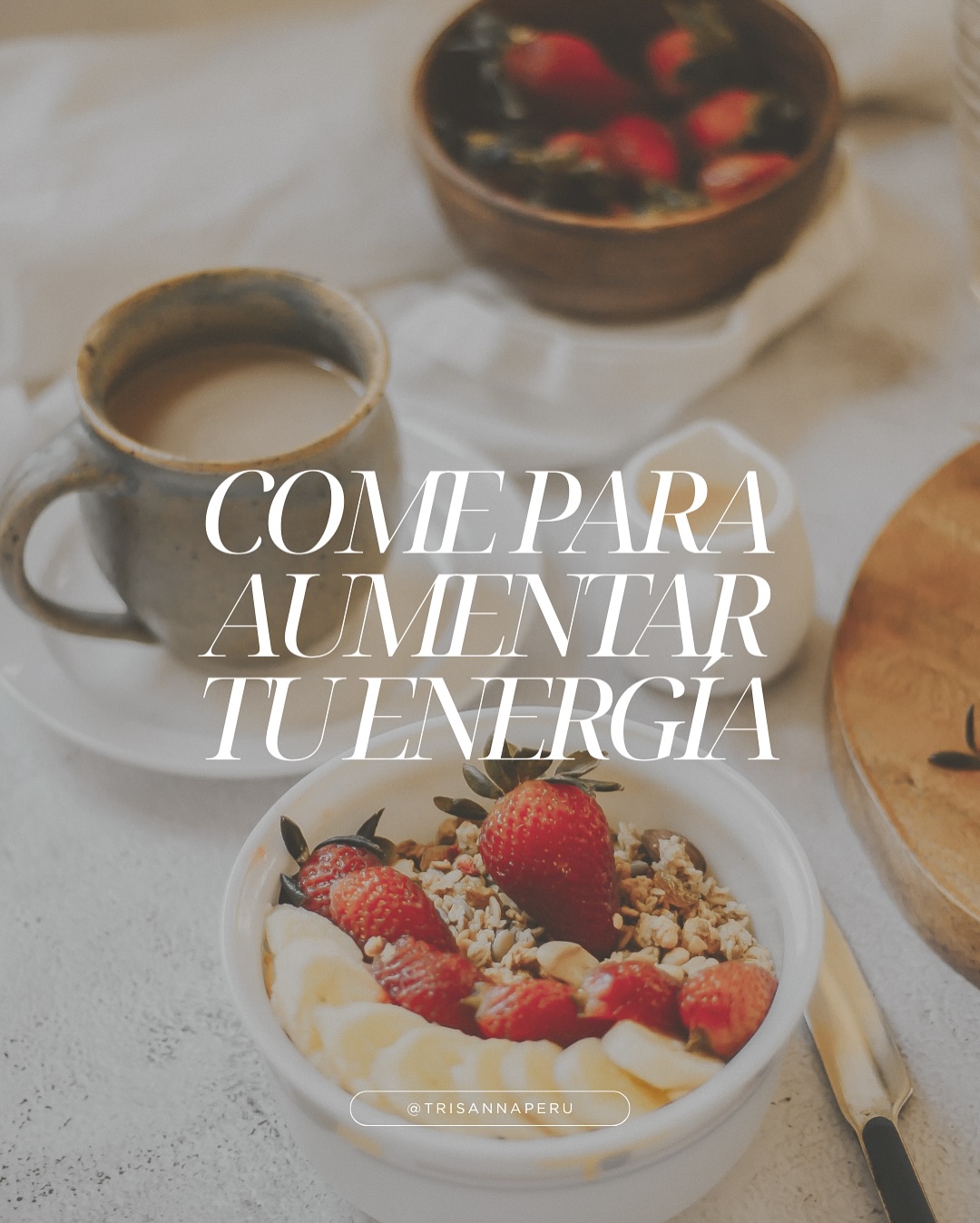 ✨ ¿Cansada de sentirte sin energía a media mañana?
La forma en que comes puede ser tu mejor aliada para mantenerte activa, enfocada y con buen humor todo el día. 💪🌱
Aquí te comparto 5 claves simples pero poderosas para comer de forma estratégica y mantener tu energía estable, sin altibajos ni antojos repentinos, porque no es comer menos, es comer mejor. 🍳🥑🍓
💡 Guarda este post para recordarlo y cuéntame en comentarios:
👉 ¿Cuál de estos hábitos ya practicas y cuál vas a empezar hoy?
El viaje hacia tu mejor versión, más saludable y feliz, empieza aquí. ¡Atrévete a cambiar tu vida para siempre con TriSanna!
📩 Escríbeme por DM y te cuento cómo empezar.
#healthcoach #fyp #explorepage #reels #healthylifestyle #salud #health #healthyfood #recetas #comidasaludable #vidasaludable #trisannaperu #autocuidado #amorpropio #saludable #RecetasFaciles #recetassaludables #explorepage