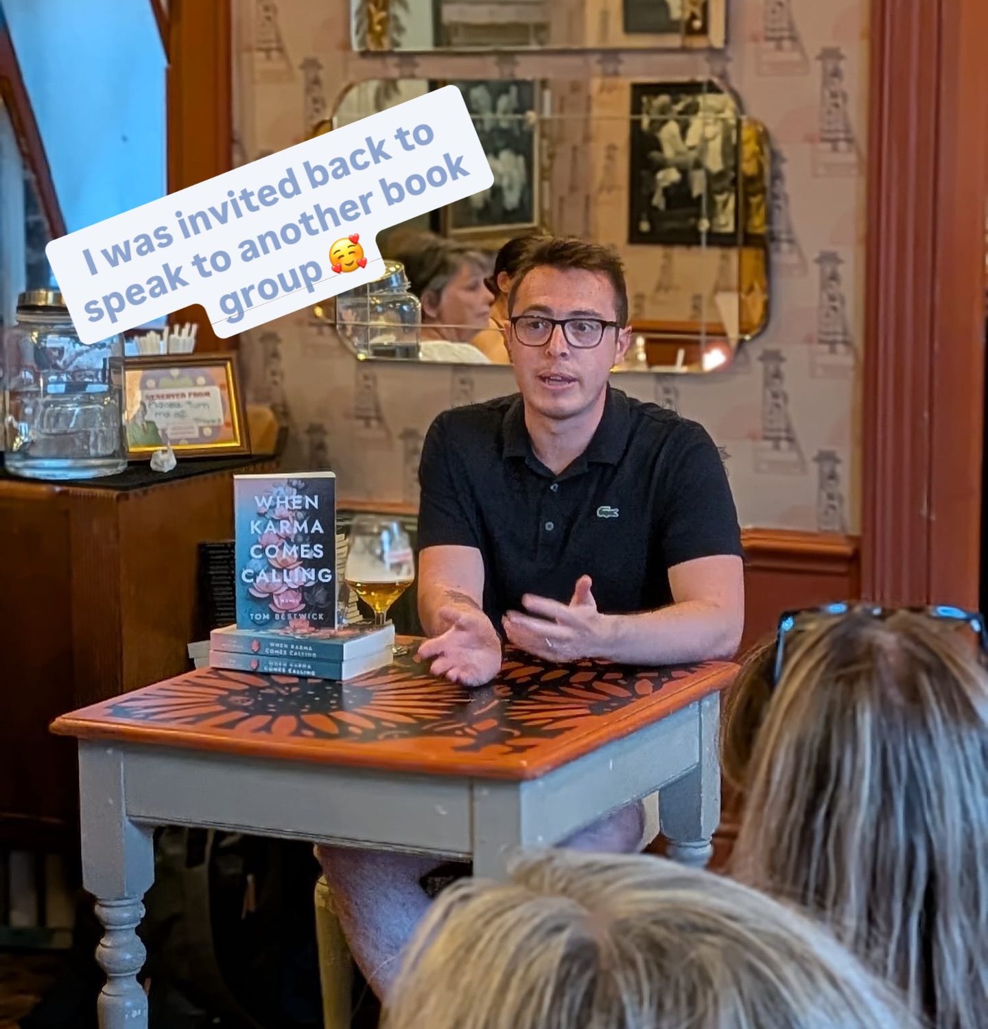 I donāt know what I did but @bexgillygill was mad enough to invite me back to meet and speak with another one of her book groups š«£š
It was another fantastic evening with great people who asked some damn wonderful questions. To those who attended, I canāt thank you enough. š„°
That leads me on to the second part of my post⦠Iāve launched an author event and speaking service on my website.
The When Karma Comes Calling collection is the greatest experiment of my life. From writing to publishing and building an author platform, Iāve needed to learn it all inside out. I love writing and publishing. And I love speaking about writing and publishing just as much.
I have needed to learn how to be an independent author from scratch. Itās not just the writing, itās everything that comes with it. Independent authors manage the whole publishing journey from start to finish - from the first word being typed to that finished book getting into readersā hands.
Iāve learned a lot over this past 4 years and think I have something to offer.
So, if you run or are part a book club, run writing groups, work in a community bookshop, or run book-related events and want to enquire about me attending and speaking, letās chat! All the details are in the link in my bio.
#authorsofig #writerlife #authorlife #writerscorner #writerslife #writerssociety #writersonig #writersfollowwriters #authorcommunity