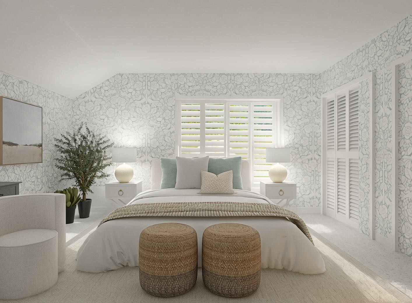 Unwind. Exhale. Stay.
#CoastalBedroom #GuestRoomGoals #HalifaxHomes #SoftMinimalism #NatureInspiredDesign #PampeliskaStudio