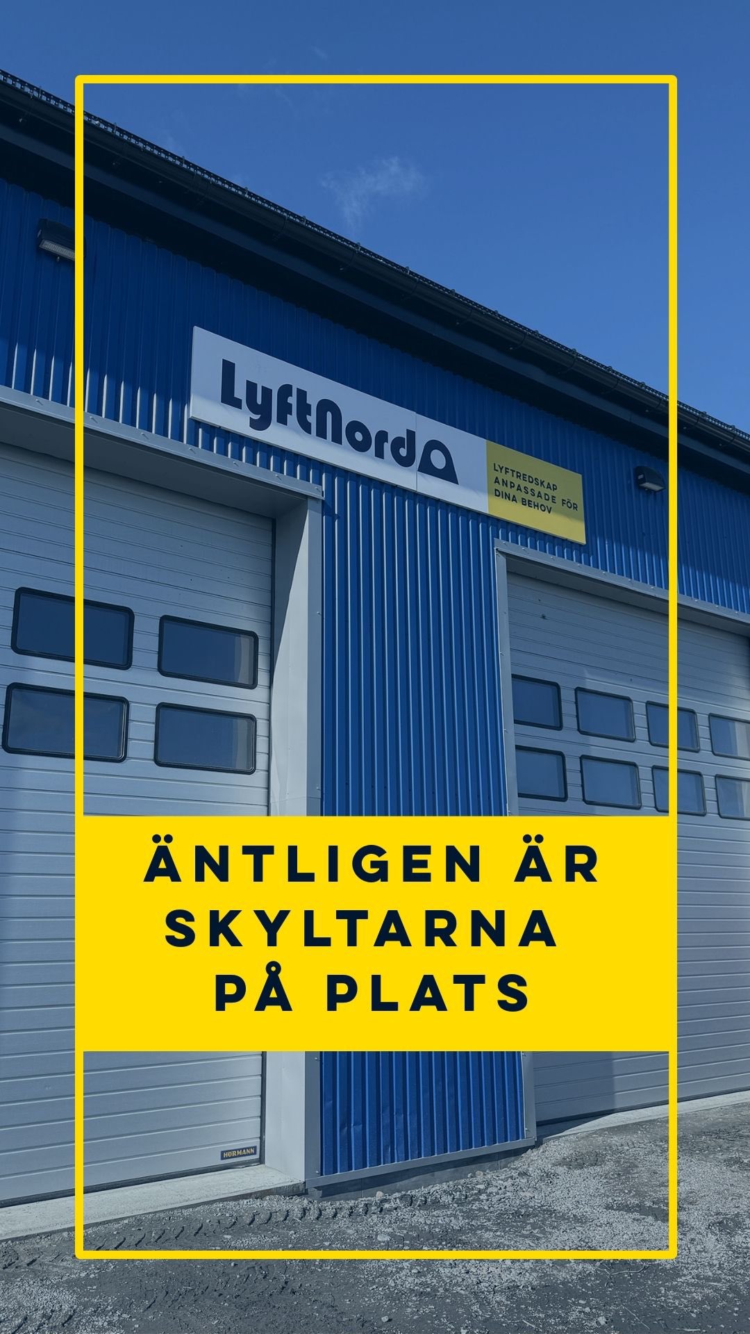 Verkstadsdrömmen tar form – ett steg i taget! ✨
Vår verkstadsstart går inte så snabbt som vi önskar, men varje framsteg räknas! I går: skyltarna kom upp! 🙌
Drömmen om egen tillverkning inhouse, att se våra konstruktioner bli verklighet och ha full koll på kvaliteten i hela kedjan är något vi brinner för.
Rom byggdes inte på en dag, men nu har vi i alla fall fått upp skyltarna – det är definitivt ett steg i rätt riktning! 💪
#VerkstadsDrömmen #WorkInProgress #SnartDags