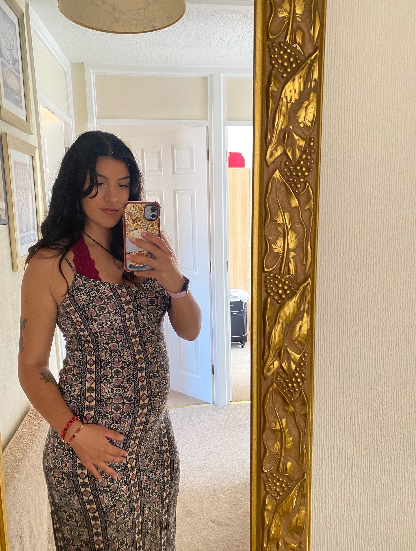 Okay mami got her bump out today 🙈