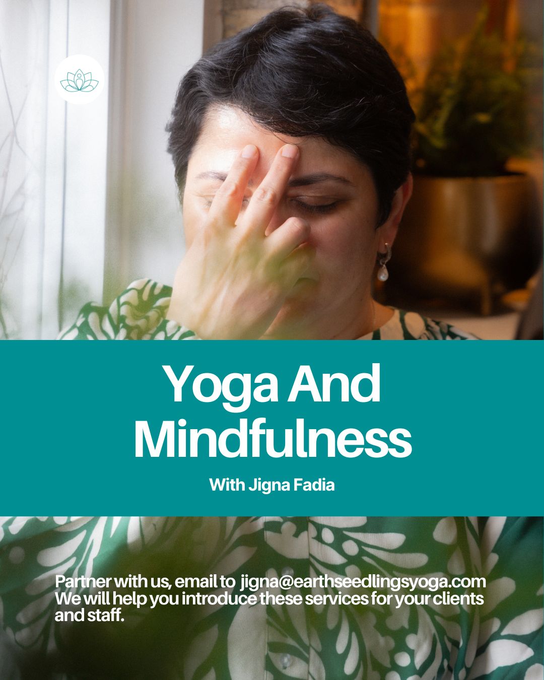 Yoga and Mindfulness are powerful on their own. But together, they create a practice that transforms how we move, breathe, think, and live.
⨠Yoga is the union of body, breath, and mind through intentional movement and postures, building strength, flexibility, and resilience.
⨠Mindfulness is the art of being present, cultivating awareness without judgment, and responding to life with clarity and calm.
When combined, Yoga & Mindfulness become more than exercise or meditation they become a living practice. Movement deepens awareness, and awareness enriches movement. Between movement and awareness we experience stillness where we can rest fully in the experience of peace and clarity. One grounds the body, the other calms the mind, and together they nourish the whole self.
In Jigna Fadiaās sessions, these practices are seamlessly integrated:
Gentle, mindful movement to release tension and restore balance. Breathwork to steady the mind and energize the body. Guided awareness practices to cultivate emotional clarity and self-compassion.
With over a decade of teaching experience, advanced training in both Eastern and Western yoga traditions, and work with hospitals, corporate teams, nonprofits, and community groups, Jigna Fadia is uniquely equipped to guide individuals and organizations toward sustainable well-being on and beyond the mat. If youāre a healthcare organization, corporate team, nonprofit, or school looking to bring Yoga & Mindfulness to your staff or clients, weād love to connect. š© Email: jigna@earthseedlingsyoga.com
#EarthSeedlingsYoga #YogaAndMindfulness #CorporateWellness #HealthcareWellness #MindfulnessAtWork #YogaWithJigna #JignaFadia #WellbeingAtWork #StressRelief #MindfulMovement #ResilientTeams