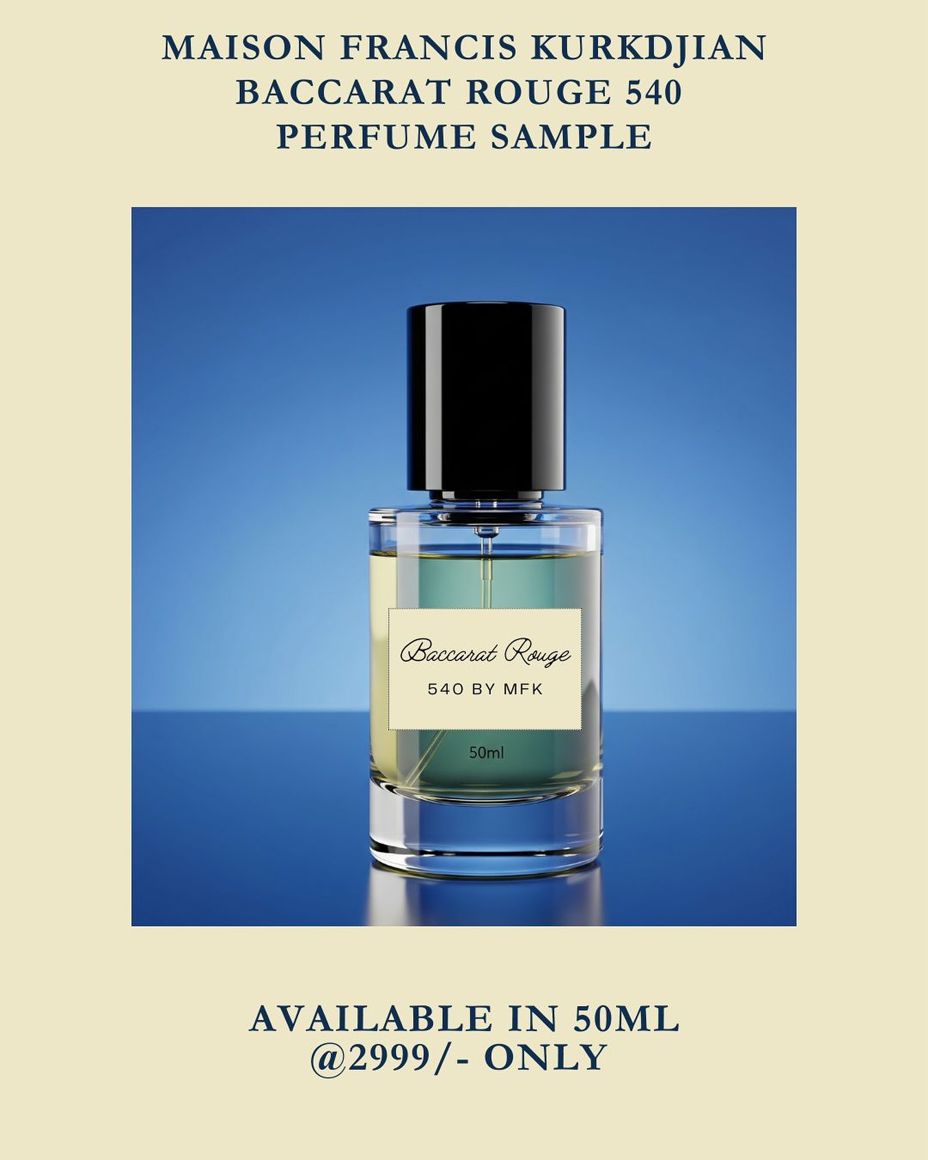 Baccarat Rouge 540 by MFK sample in 10ml & 50ml available! order now🛍️🥳
Retail pack also available only at @roohandradiance visit our website or dm us for more details!
#explorepage✨ #perfumeonline #perfumesellerindia