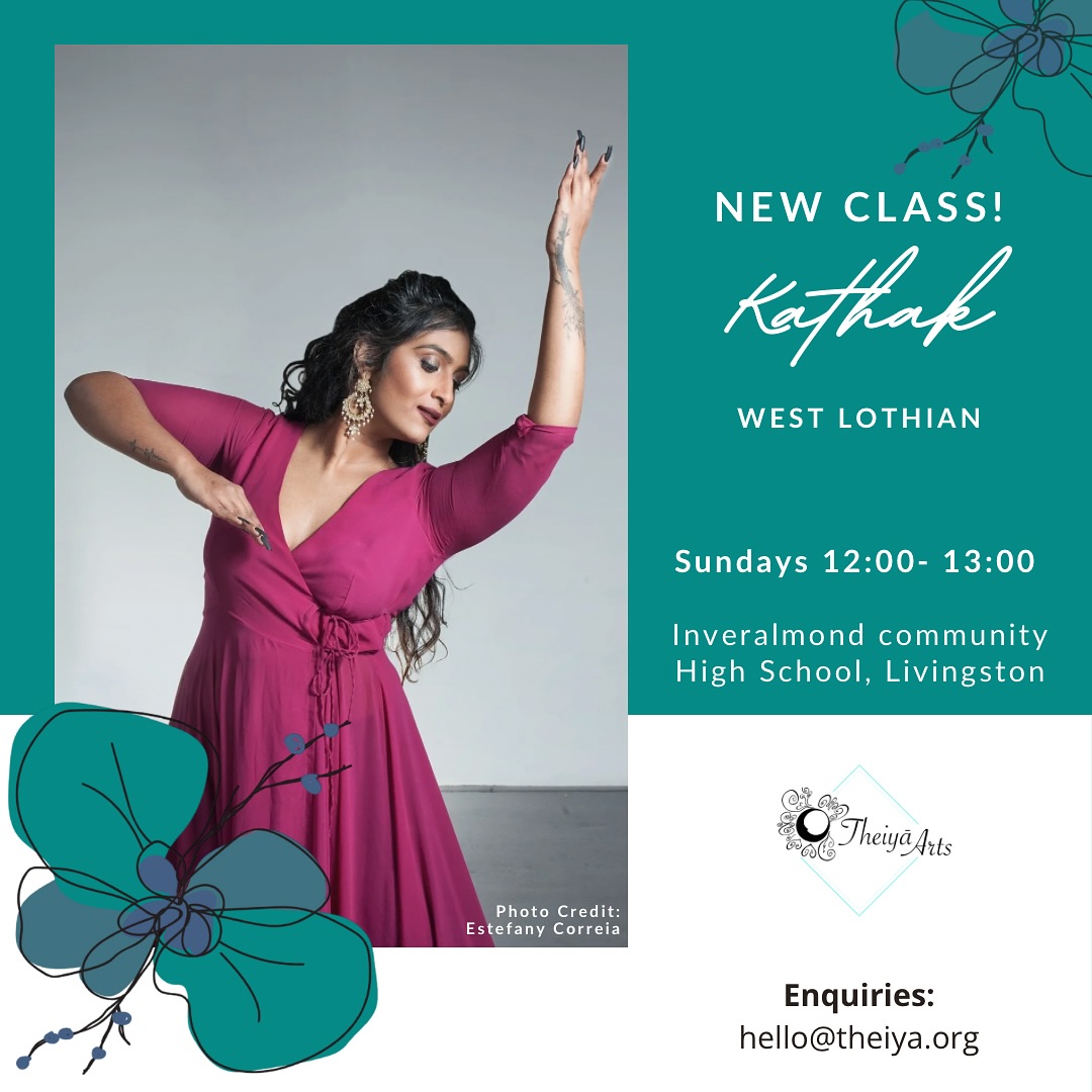 📣 NEW CLASS ANNOUNCED!
👂You asked and we heard! New Kathak class for adults in Livingston on Sundays at 12noon starting on September 7th!
🙋🏽♀️This is a Beginners class for adults keeping in mind all of the West Lothian community who have been asking for Kathak classes!
🕣 It’s never too late to start learning something new!
📧 Join us in this new adventure! Email: hello@theiya.org for any enquiries!
📸 PH: @itsthekey_ @esteffab
#dance #southasiandance #kathak #indianclassicaldance #westlothian #theiyaarts #theiyaartsschool #women #newclass #startsomethingnew #indiandanceinscotland