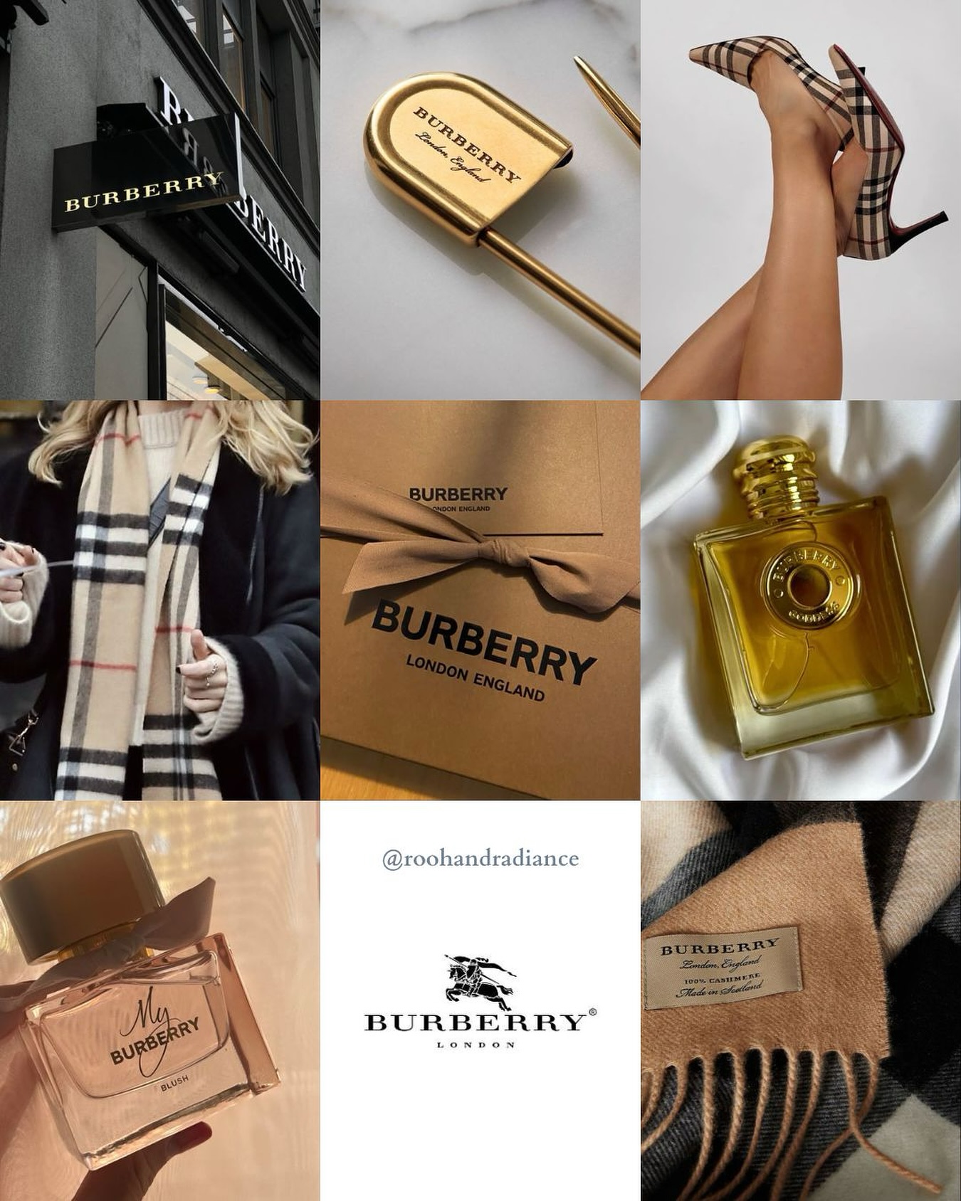 Her vibe is Burberry🤎🍂💼👜🧥