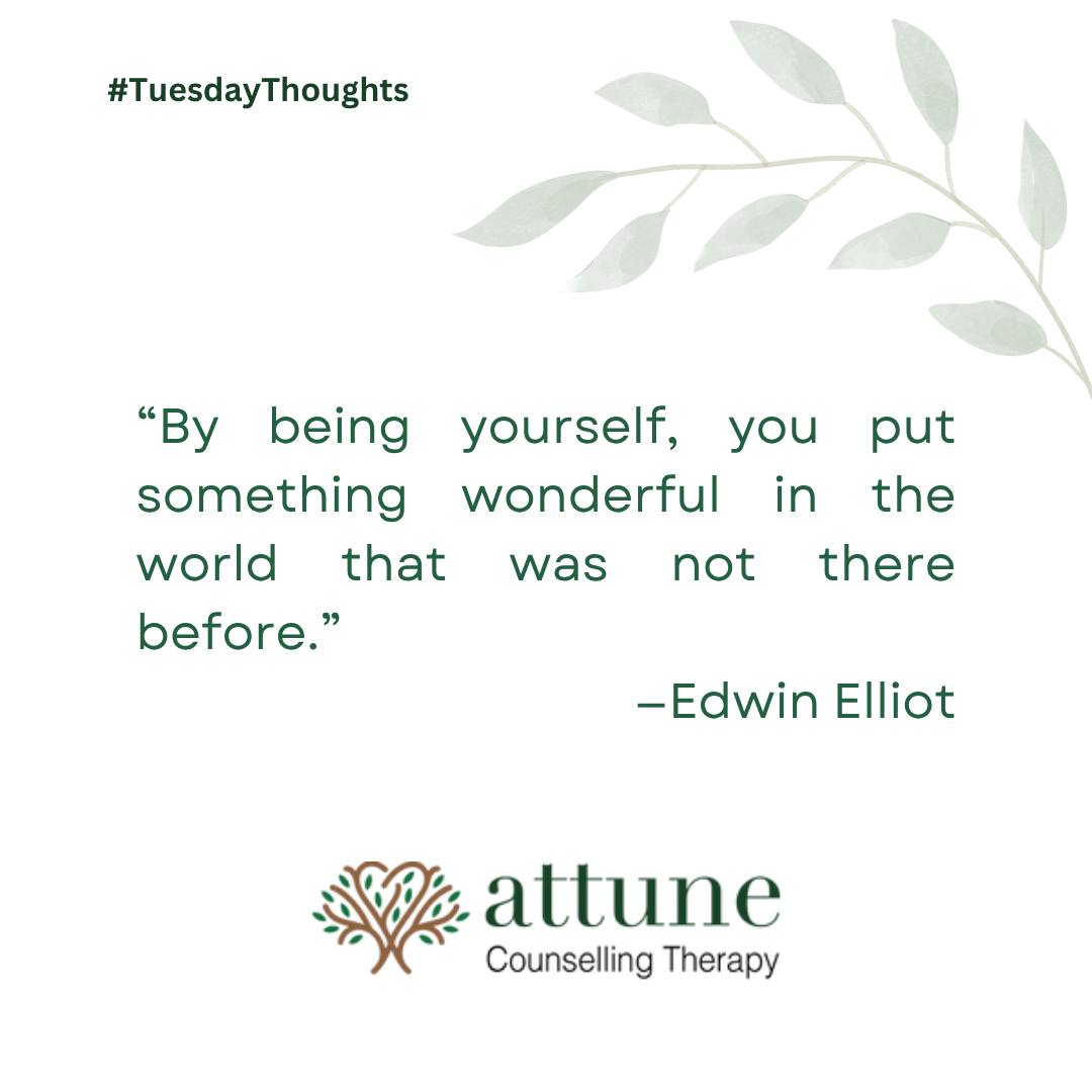 I really like this quote because it reminds me of the unique spark each of us brings to the table. When we embrace our true selves—our quirks, passions, and individuality—we contribute a distinct flavour to life that can inspire others and create genuine connections.
When we show up as our authentic selves, we invite others to do the same. This ripple effect can create a space where everyone feels valued and appreciated for who they truly are. Let’s celebrate our uniqueness! After all, the world is a more beautiful place when we're not afraid to show up as ourselves.