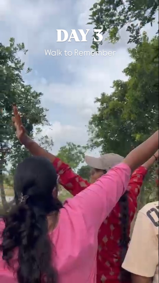 Day 3 of THE WALK unfolded with a refreshing visit to an organic farm, wandered through Anilpuram, and wrapped it all up in Santoshpuram.