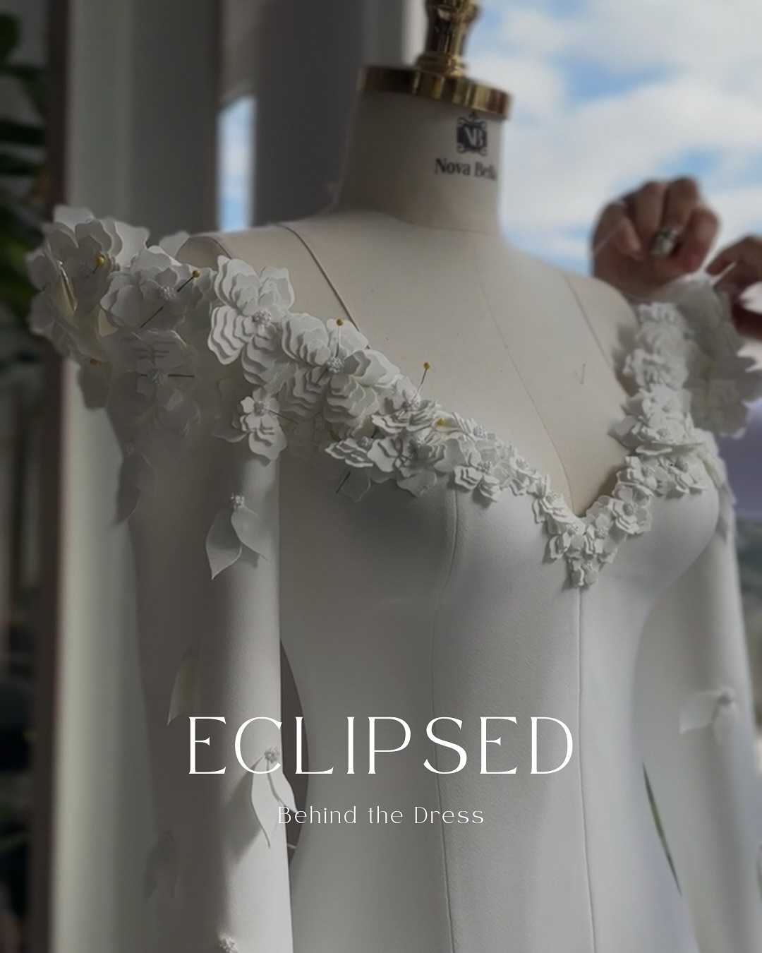 Trials, tweaks, perfection. 👰♀️💕
#novabellabridal #novabella #wedding #bridalgown #handmade #modernbride