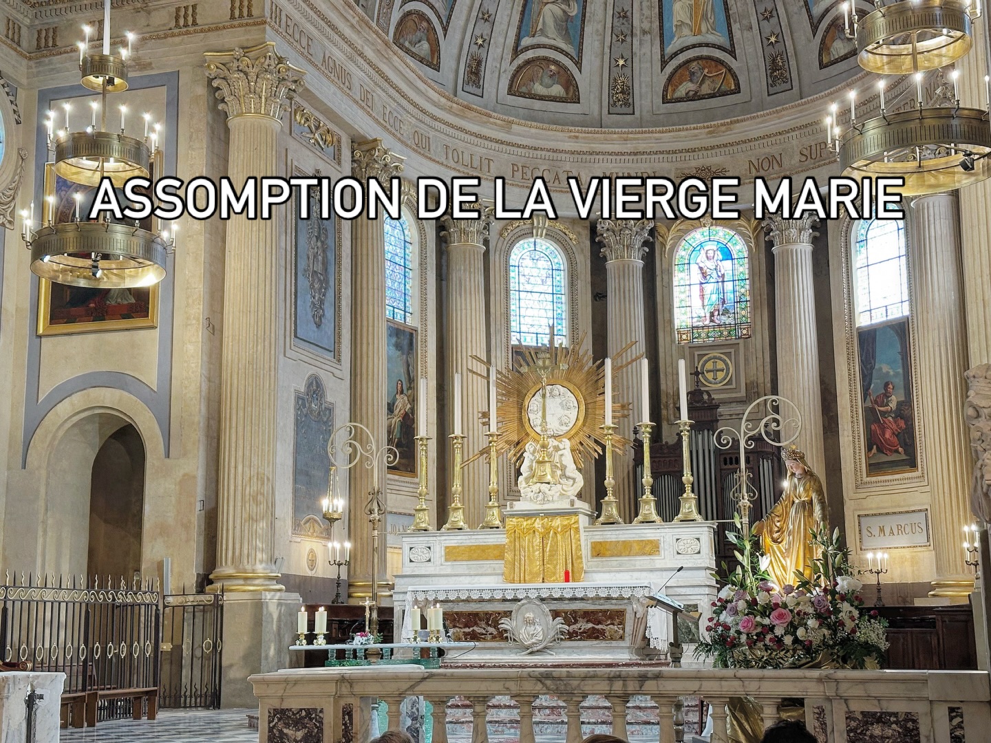 Notre belle Cathédrale Saint Jean-Baptiste d’Alès illumine en ce 15 août pour l’Assomption de la Vierge Marie.
#assomption #assomptionviergemarie #assomptiondemarie #viergemarie #eglise #eglisecatholique #eglisecatholiqueales