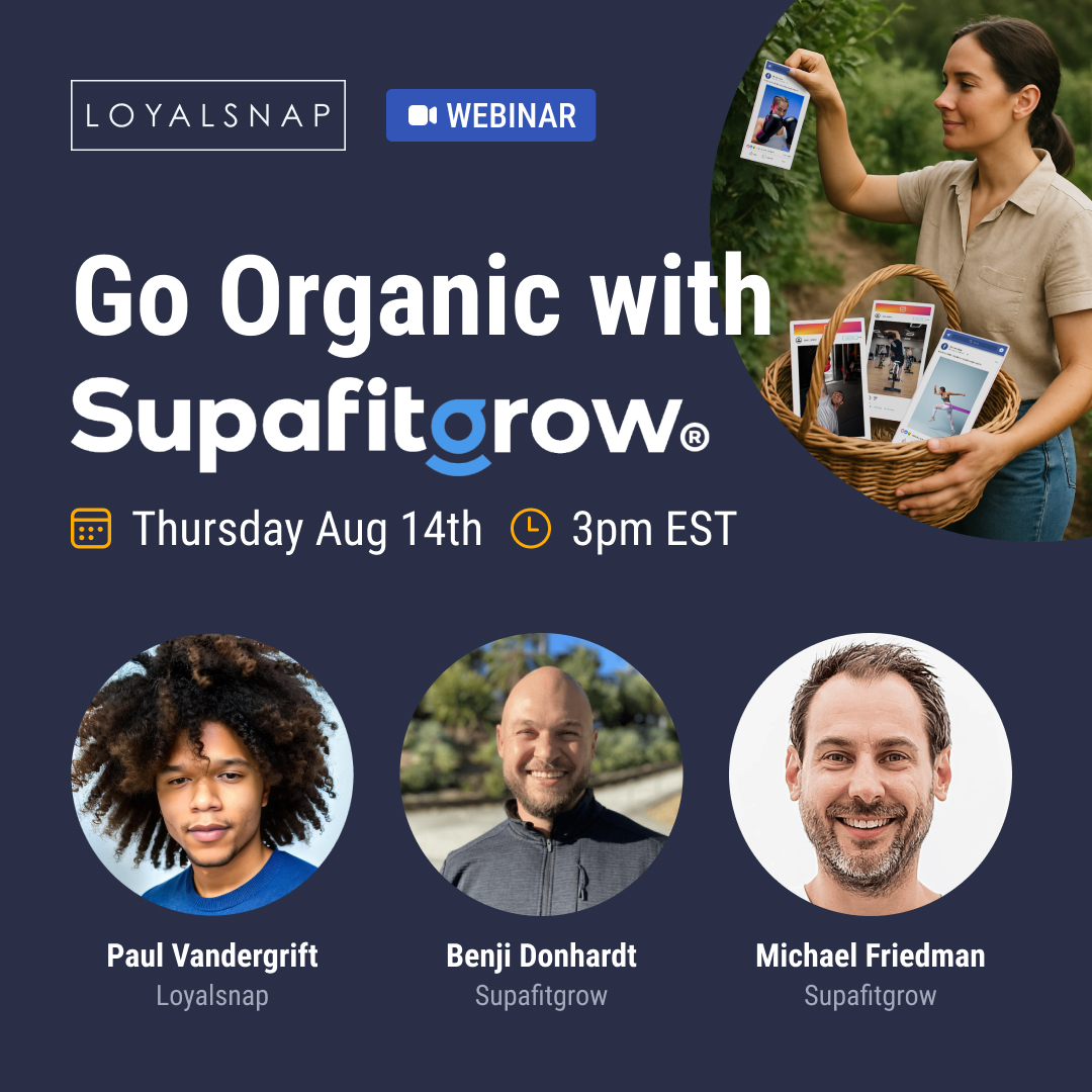 🌱 Stop Guessing. Start Growing.
Your studio’s marketing doesn’t have to feel like trial and error.
📅 August 14 | 3 PM ET
🎤 With @supafitgrow
We’ll show you how to:
✅ Build organic content that attracts & retains members
✅ Use AI tools to streamline client communication
✅ Walk away with social posts & scripts you can use the same day
🎯 Perfect for studio owners, managers, and marketing teams ready to boost engagement—without blowing the budget.
📍 Live demo + downloadable templates
📌 Save your spot:
https://loyalsnap.zoom.us/webinar/register/2917550112901/WN_rvsyWQ-aRn-f7jdoDt-2sw
#FitnessMarketing #StudioGrowth #AIForBusiness #OrganicContent #BoutiqueFitness #Loyalsnap #Webinar