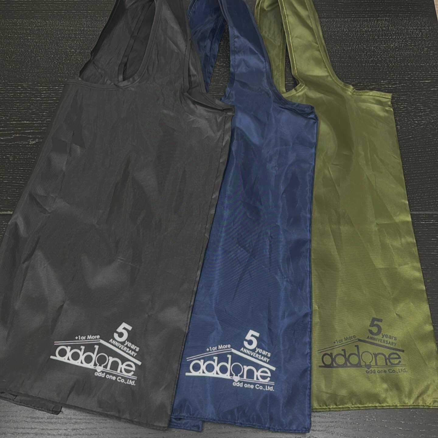 おかげさまをもちまして、add oneは今年で5周年を迎えることができました。
そこで、ささやかですが5周年記念オリジナルエコバッグを作成し、管理物件のオーナー様や入居者様、お世話になっている方々にプレゼントさせていただきます。
今後ともadd oneをよろしくお願いいたします!
#賃貸管理
#京都賃貸
#管理会社
#山科区