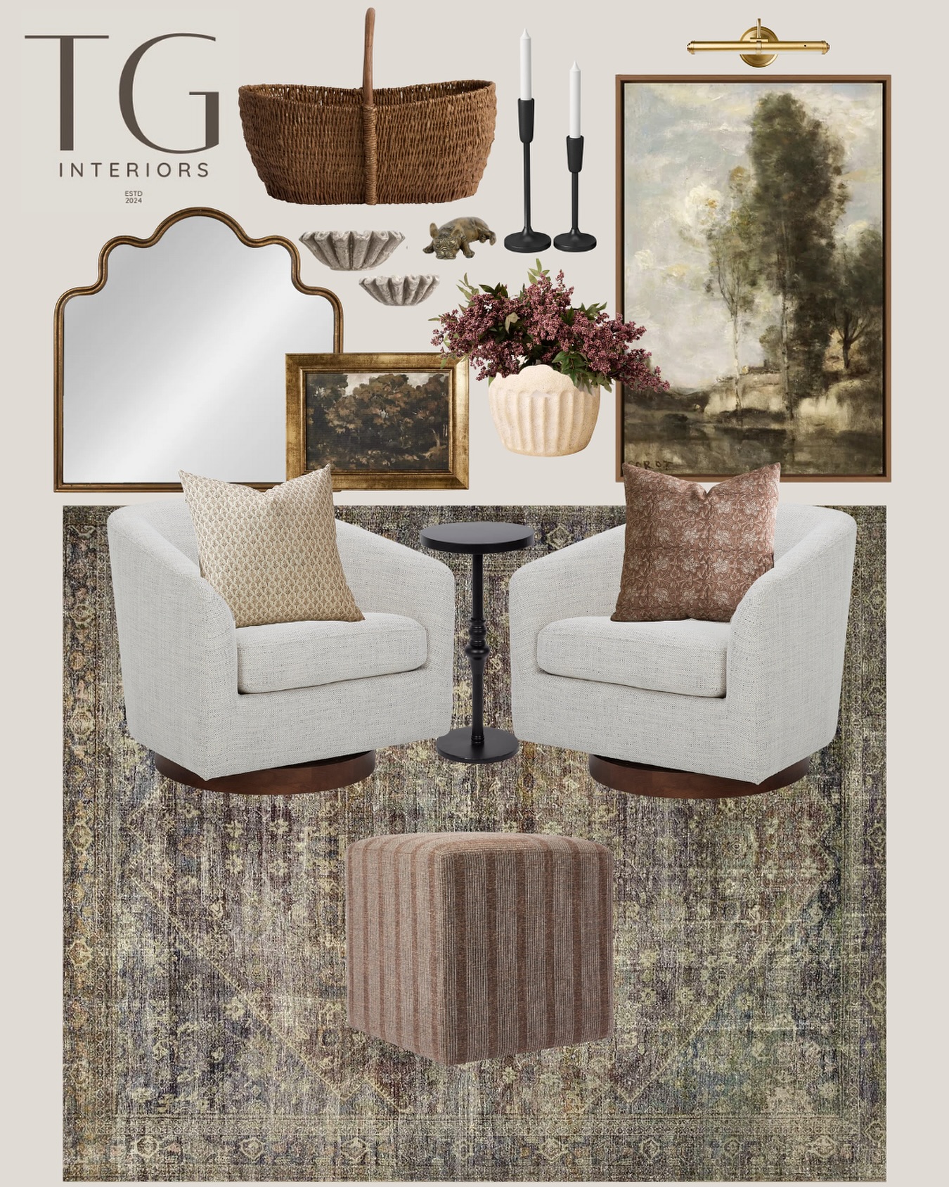 A little texture, a little tone, and a lot of cozy #MoodboardMonday