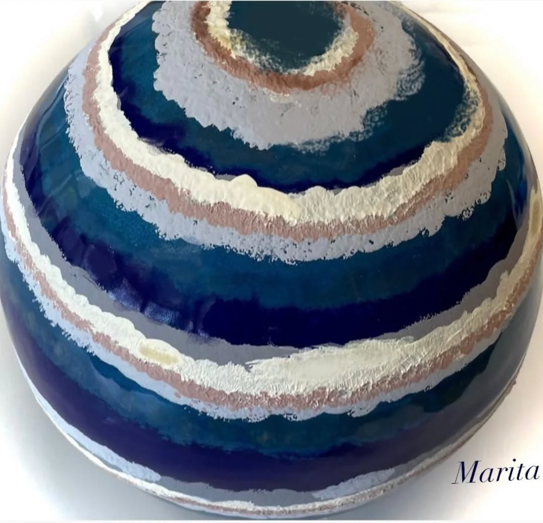 Die liebe Marita hat diese wunderschöne Kugel gemacht. Soooo schön 😍