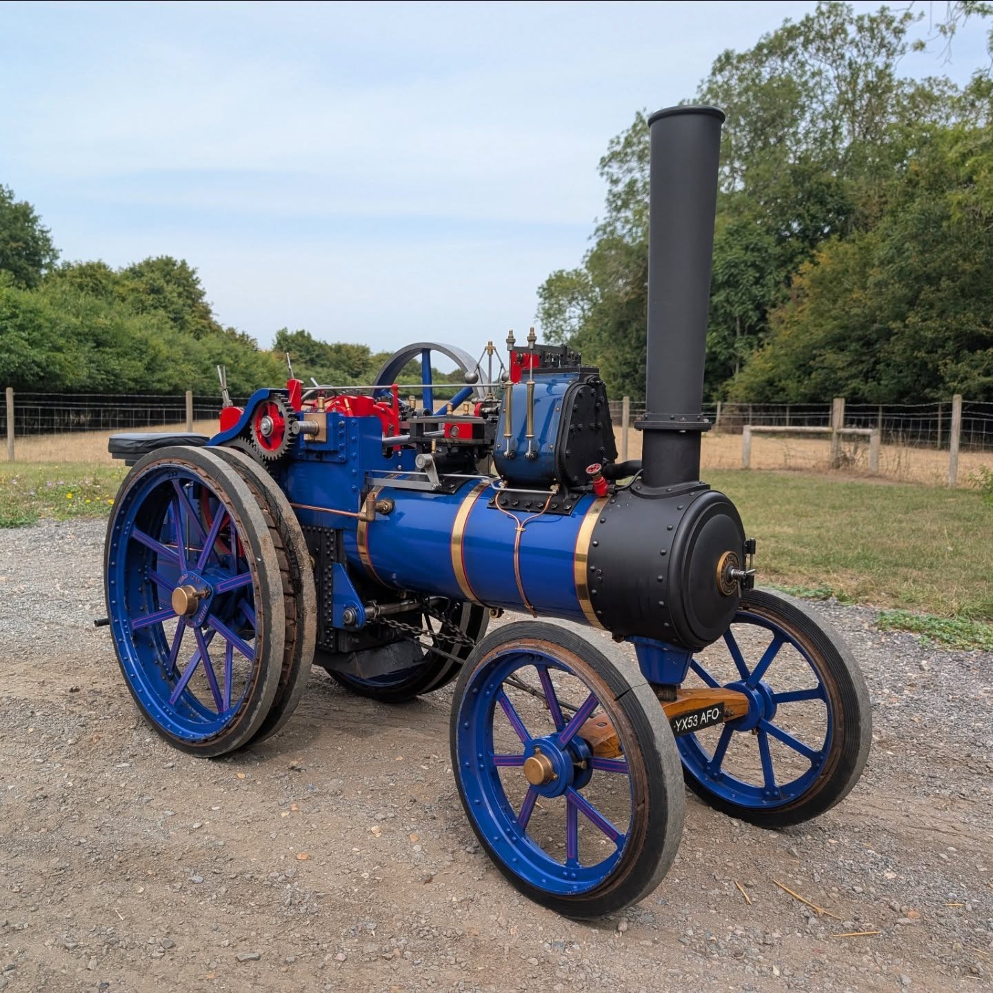 Really great bit of kit this and one that seems considerably younger than it's years, proving buying on condition is more important than buying on age when it comes to steam engines.
This 4" Alfred Dodman SCC is an all round strong performer and a design we really like here at Legacy. It stands a bit bigger, is more powerful and quicker on the road than the more commonly available 4" Traction Engines.
For full details please see
www.legacyvehicles.co.uk/miniatures
.
.
#miniaturesteam #tractionengine #modelengineering #steamrally #steamup
