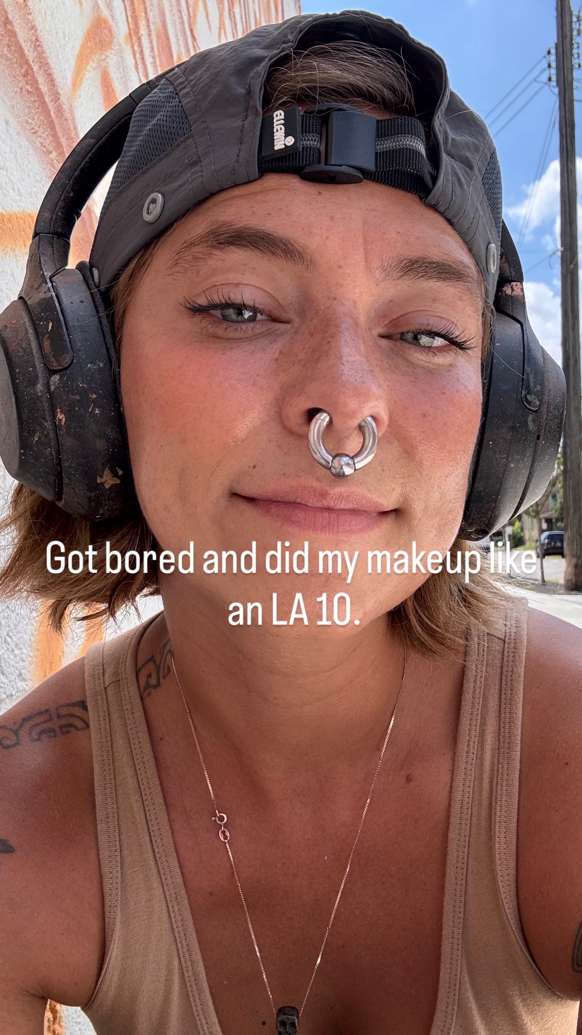 #la10 #transformation #wip #artist 😂