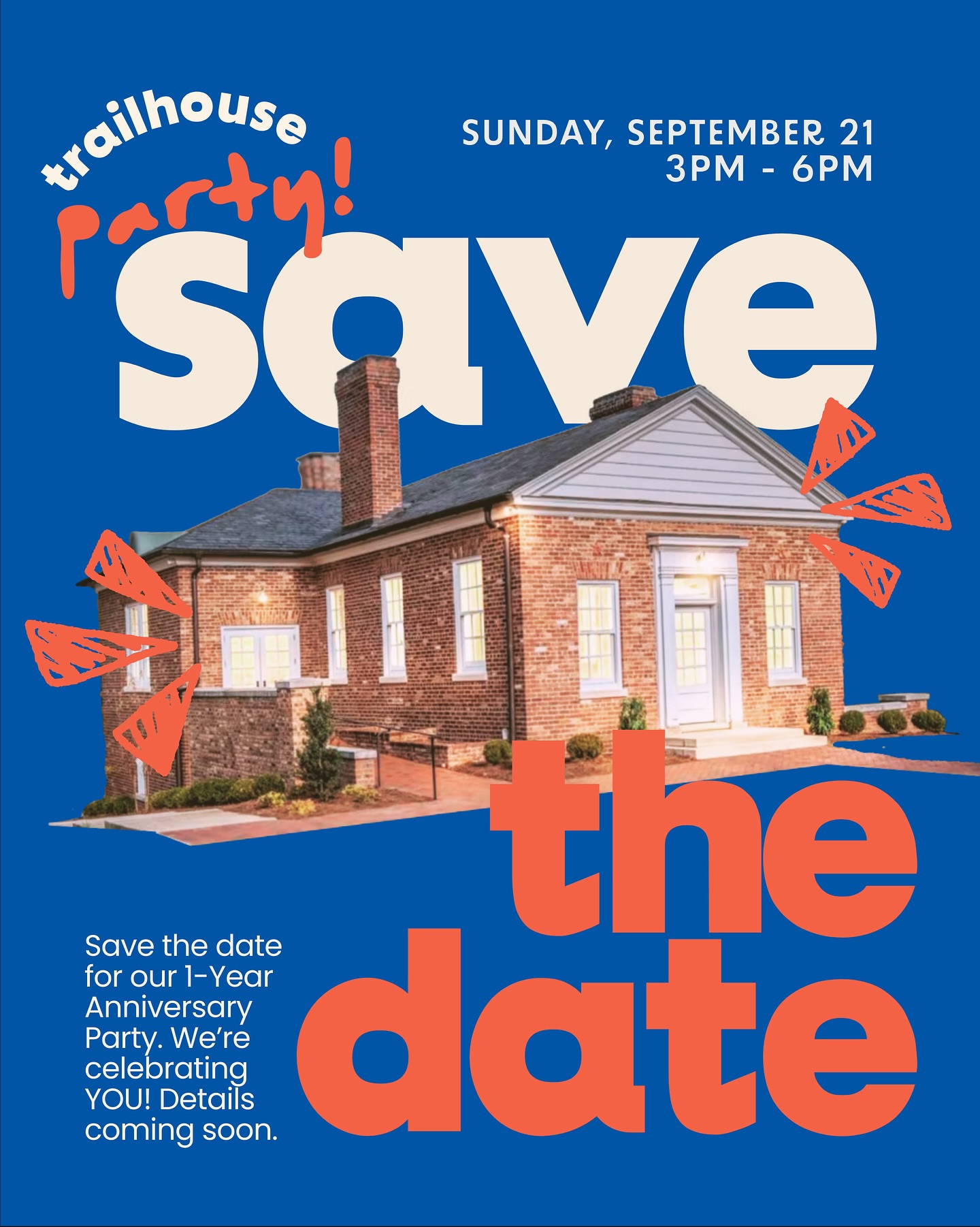 Save the Date!
We’re turning ONE and we couldn’t have done it without you.
Join us on Sunday, September 21 from 3–6 PM as we celebrate the community we’ve built together. Bring your family, invite your friends, and enjoy an afternoon in a space where everyone belongs.
We’ll share more details soon but for now, mark your calendar. This party is all about you!