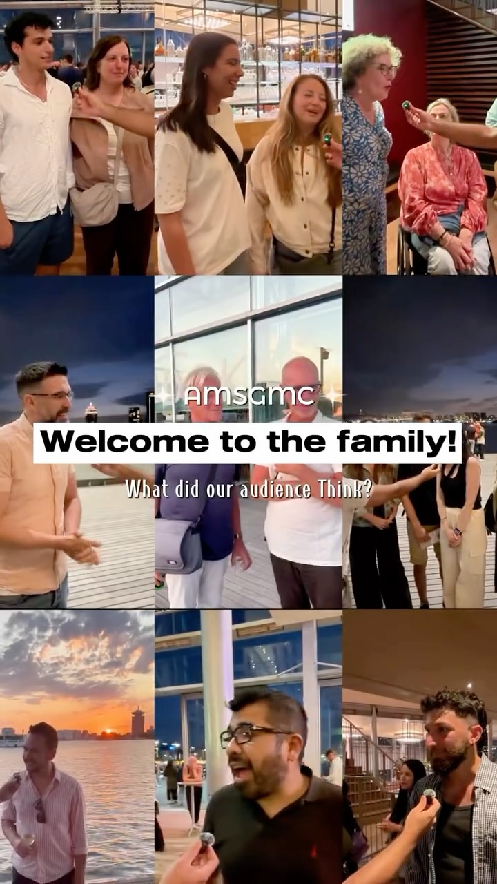 One month ago, you filled the Muziekgebouw with your smiles, cheers, and big hearts for Welcome to the Family show and we’re still glowing from it! 💖
Your kind words remind us just how magical those two nights (12 & 13 July) truly were. The reactions, the laughter, the emotion, the hugs, and the love… that’s the magic we carry with us long after the final note fades. 🎶
Thank you for being part of our family, we couldn’t do it without you. 🫶
#WelcomeToTheFamily #AMSGMC #AudienceLove #OneMonthAgo #GratefulHearts #AmsterdamEvents