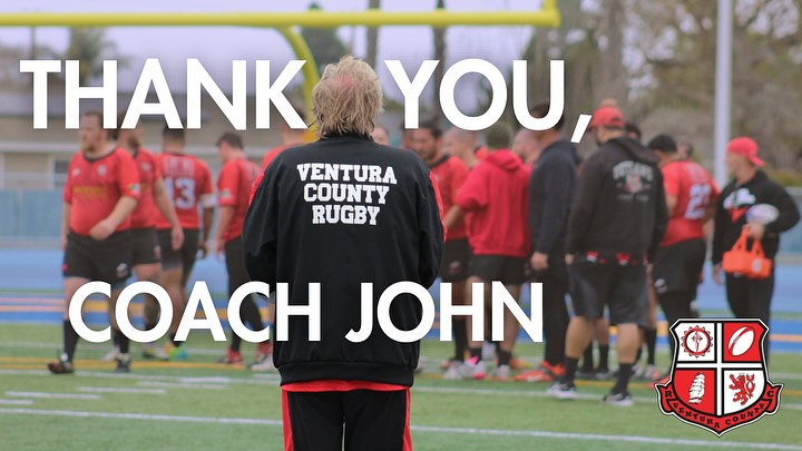 On behalf of the entire club, we want to express our deepest gratitude to Coach John for everything he has done for us over the past several years. Coach John first joined us one summer during our 7s tournament shortly after the pandemic, offering to help out from time to time. But when unforeseen circumstances left us in need of a new Head Coach in 2022, he stepped into the role without hesitation and quickly became an invaluable leader.
Under Coach John’s guidance, we built on the strong foundations he laid and enjoyed several successful seasons—each one with a winning record and multiple playoff appearances, culminating in a Semi Final run this past season.
Now, Coach John will be stepping down as Head Coach to enjoy a well-deserved retirement from coaching and spend more time with his family. We could not be more thankful for the time, energy, and passion he has poured into the club, often in the face of challenges and with our roster numbers not always on our side.
From all club members—past and present—THANK YOU, Coach John! Your dedication and leadership have left a lasting mark on Ventura County Rugby.