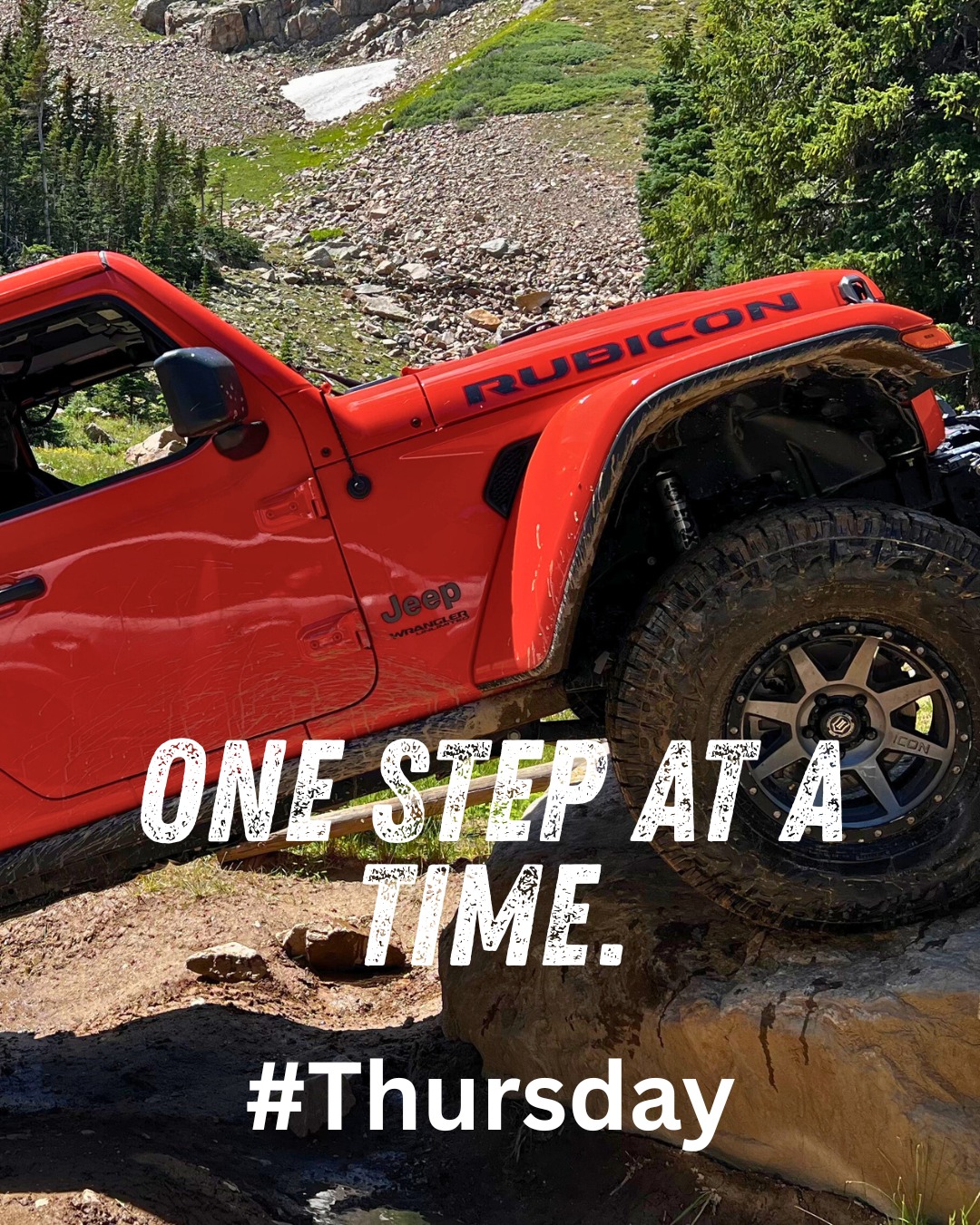 Thursday is like working your way over a tricky ledge — one careful move at a time. Keep the line, keep the grit, and Friday’s just ahead, Tribe! Who else is looking forward to the adventure of the coming weekend?
#gritisearned #5280offroad #bornatelevation #coloradooffroad #thursday