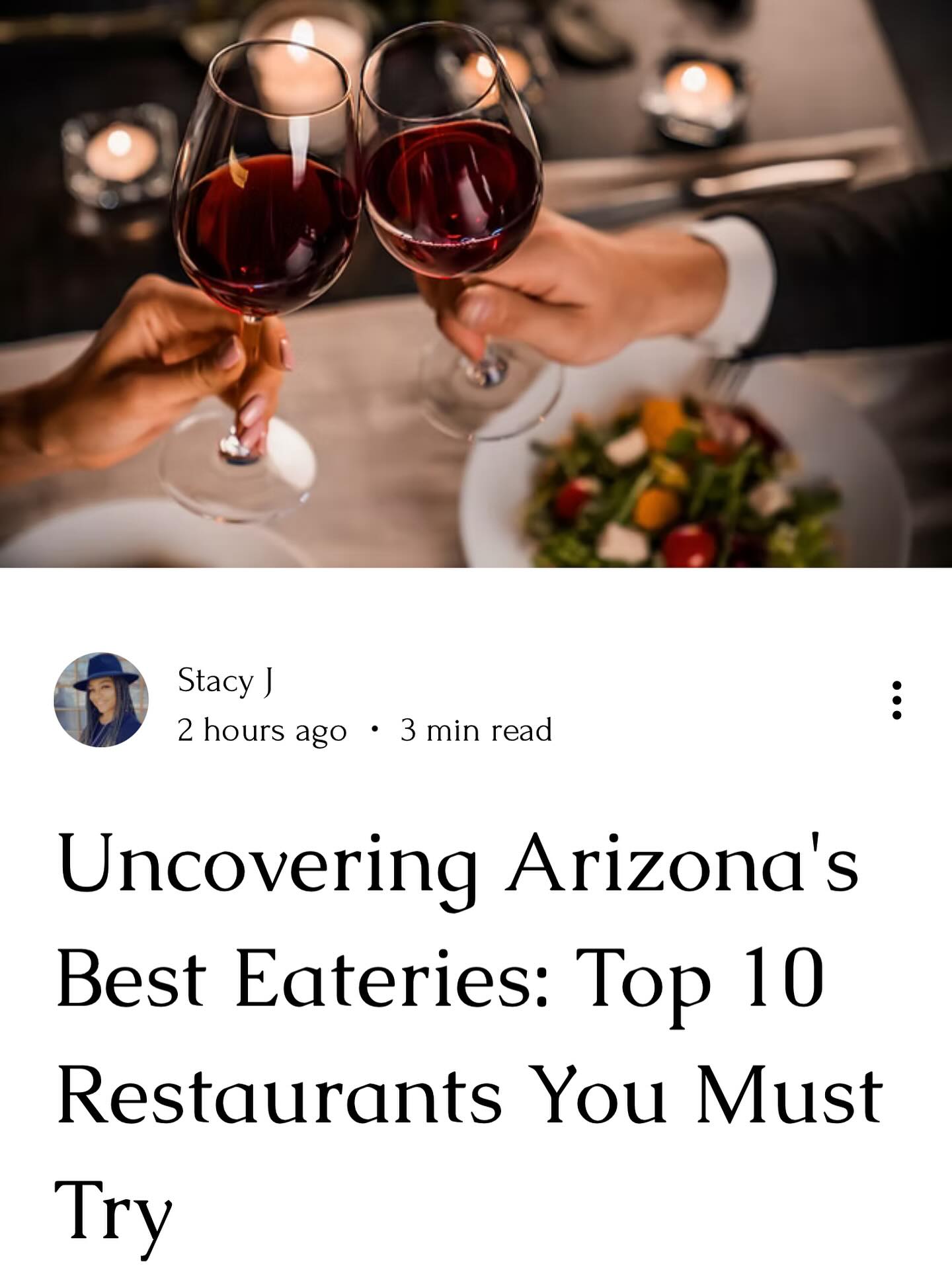 Hey now! Say now! Who’s ready for some AZ Eateries?
Subscribe to our blog!
#eateries #foodie #travel #travelgirls #explorepage #stacyjewel #trysomethingdifferent #new #heynow #nonprofit #sjmedia