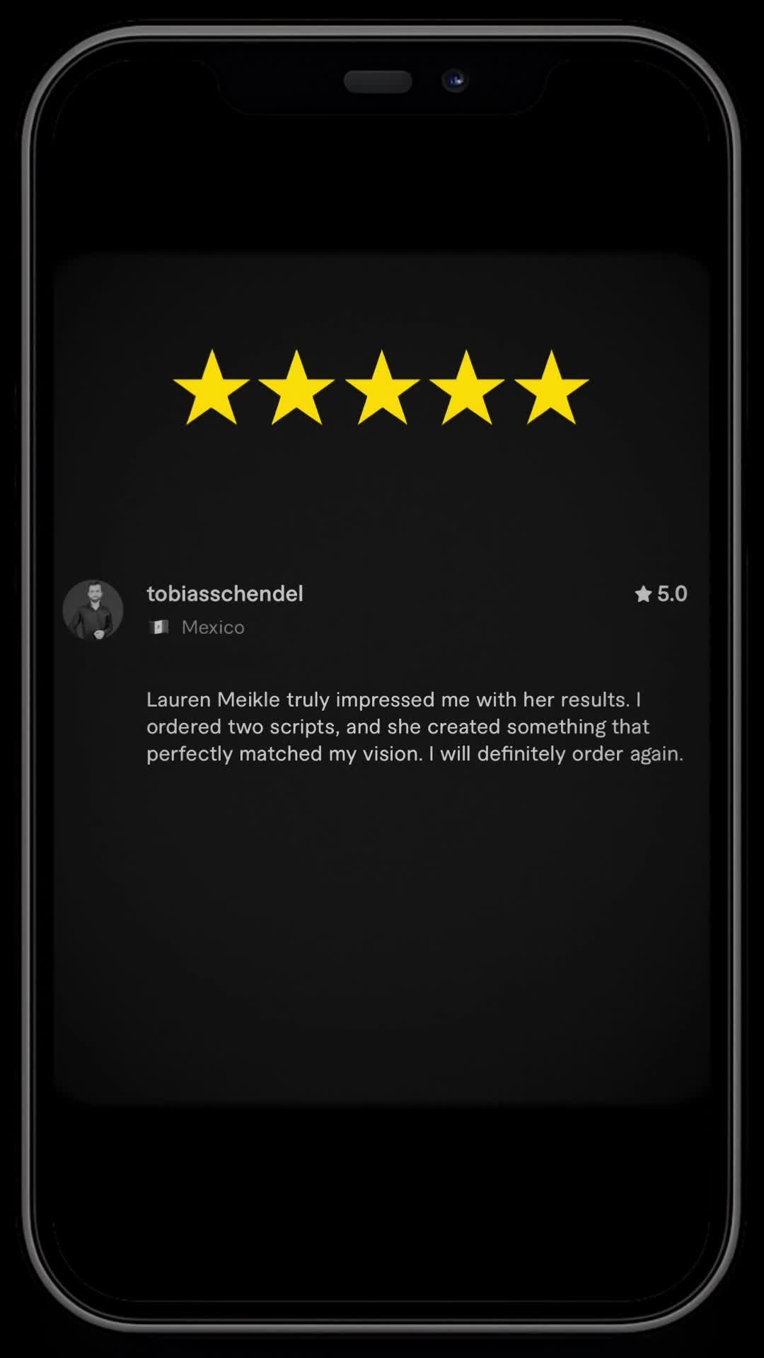 When a client says I perfectly matched their visionā¦ š„¹ Thatās why I love what I do.
Two scripts, one happy client...and already planning the next project together! š
Hereās to more words that click, connect, and convert.
Find Lauren on @Fiverr at Fiverr.com/LaurenMeikle for human-generated copy that converts ā
#Copywriter #ContentCreation #CopywritingServices #FreelanceCopywriter #Scriptwriting #ClientReview