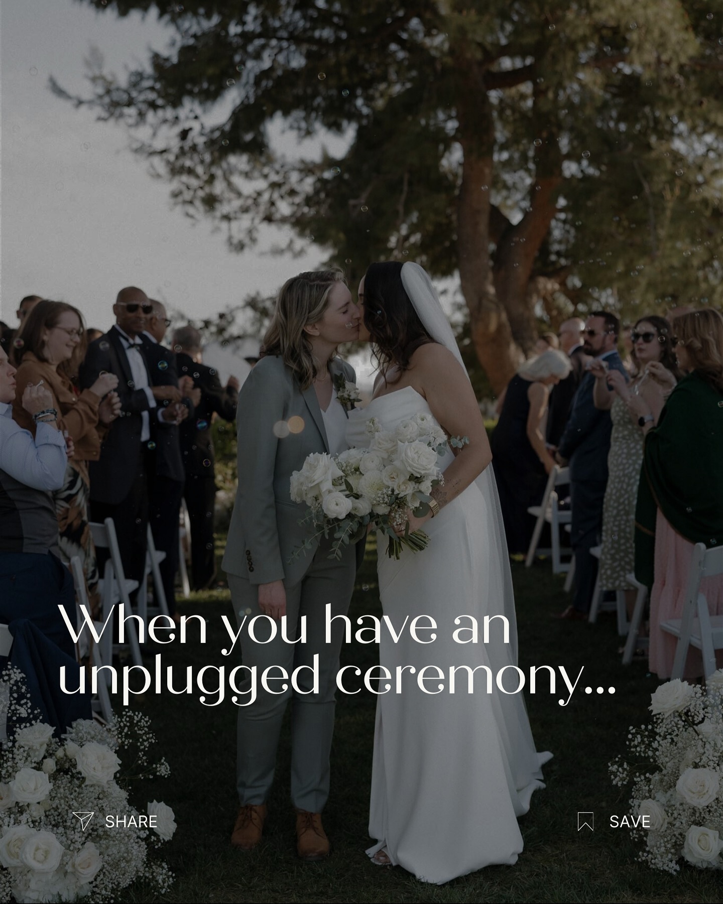 There are so many moments we experience through a 9:16 ratio — framed by a phone screen instead of our own eyes. But some moments are better when you’re not documenting them at all… when you’re fully connected, present, and part of the memory as it’s unfolding.
I promise… I got the shot. 📷💕 And it will be even more beautiful because you were in the moment, not just watching it through your phone.
Are you attending a wedding soon or planning your own unplugged ceremony? Drop the 📵 in the comments.
I mean.. Look how beautiful L&S people are?!
The Kents @lacey_akent @sabrinagkent
Venue: @callawaywineryweddings
Coordinator: @eventsinspired
Photography: @macspeopleportraits
Florist: @mrfloralandevents
Musician, DJ, photobooth: @secondsong_official
Ceremony platform: @cavalierbars
Rentals: @eventpartyrentalssd @catalogatelier
Catering: @toastcateringsd
Beauty: @mobilebeautyteam and Authentically Nadia
#UnpluggedCeremony #WeddingCeremonyIdeas #SanLuisObispoWeddingPhotographer #CentralCoastWedding #WeddingTipsForCouples