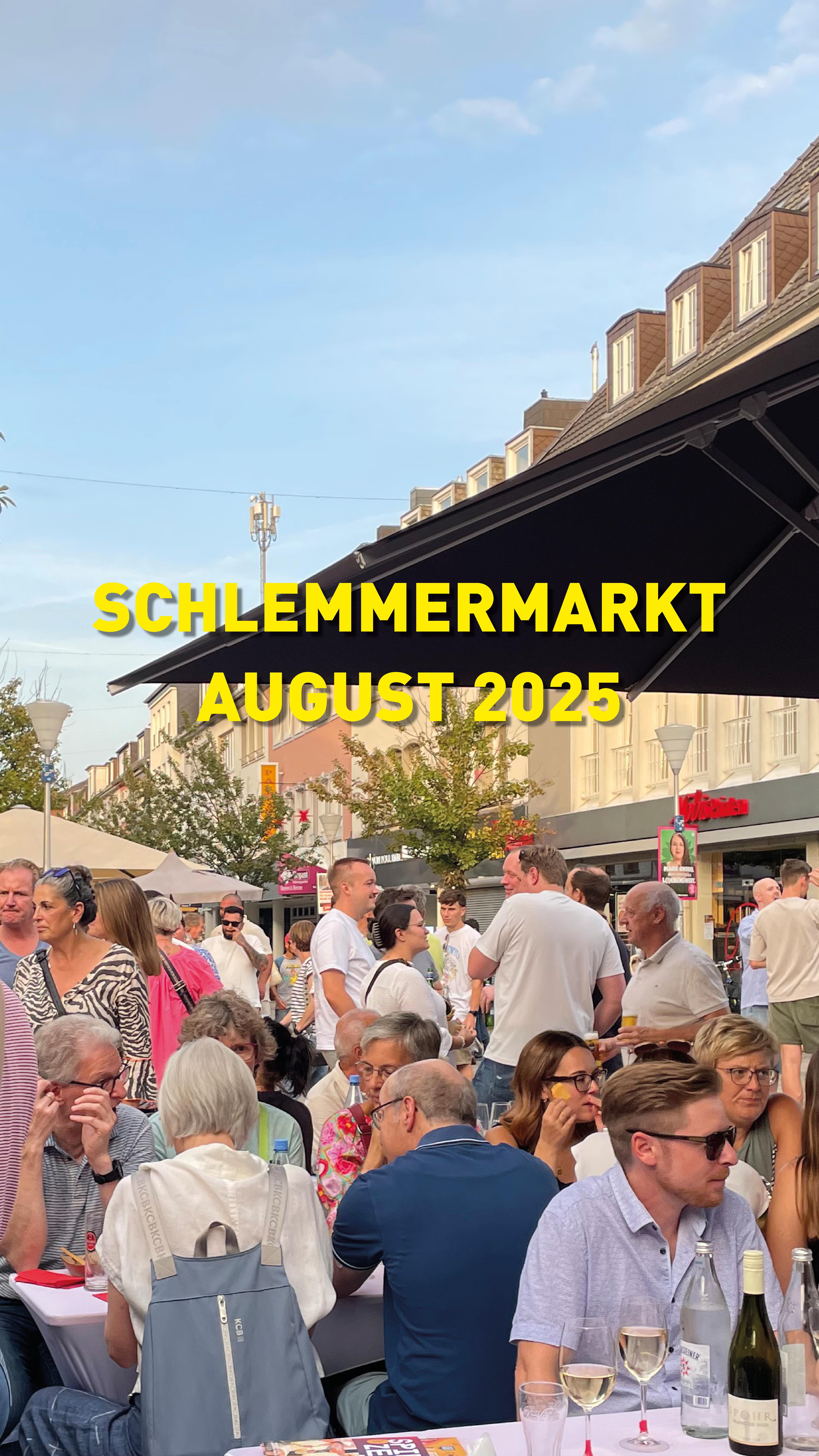 SOMMERTAG AUF DEM SCHLEMMERMARKT
-
Ein warmer Sommertag, die Sonne taucht den Marktplatz in goldenes Licht. 🌞🍤
Der Duft von frisch Gegrilltem und süßen Leckereien liegt in der Luft, Menschen lachen, Gläser klirren, und Musik erfüllt die Straßen. Der Schlemmermarkt Düren zeigt sich von seiner schönsten Seite – hier trifft Sommerfeeling auf Genussmomente, die man am liebsten für immer festhalten möchte. 🥂✨
@windn_gmbh