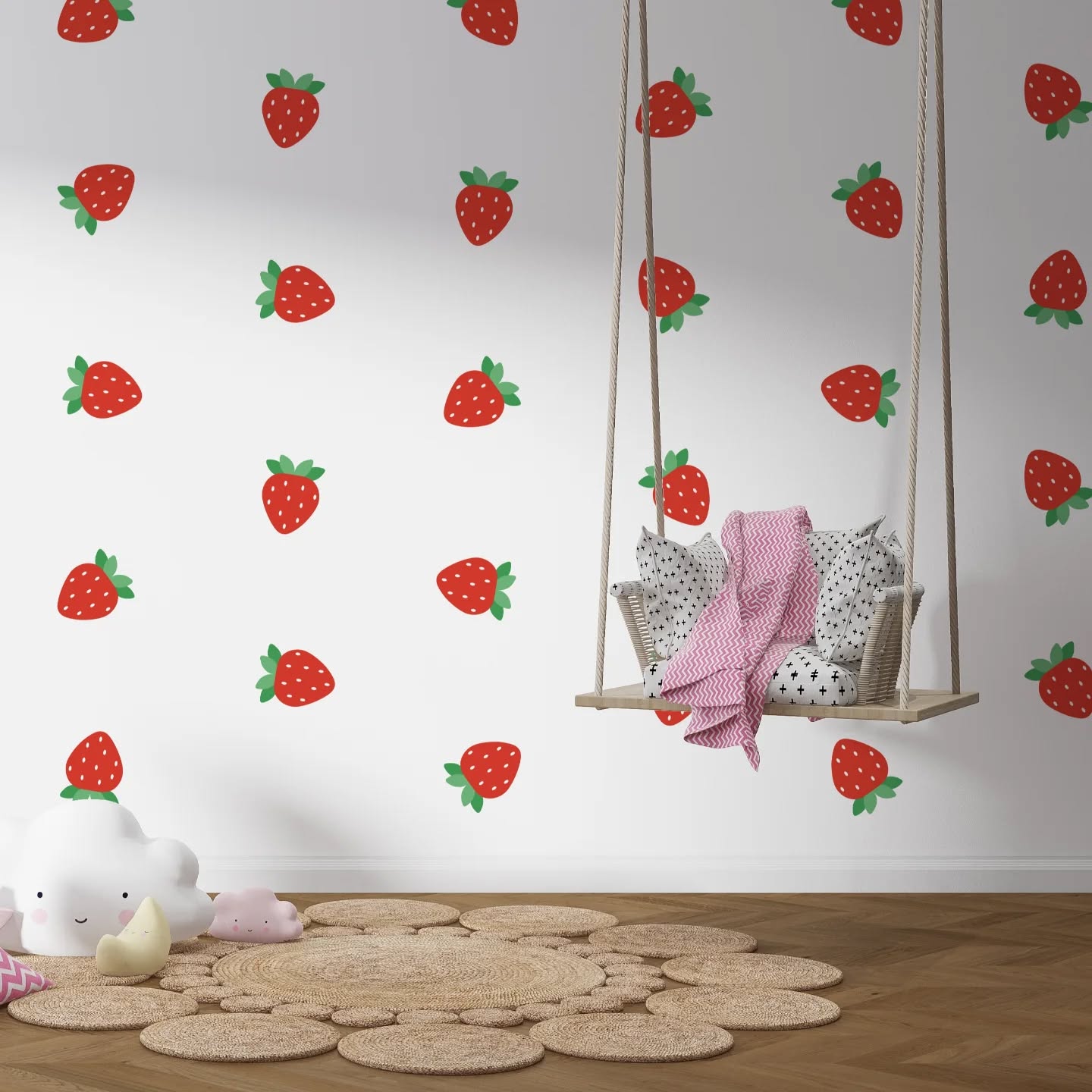 ✨️🍓 Cute strawberries with color options 🍓✨️
#strawberrysticker #strawberry #wallstickers #walldecal #sourcewall